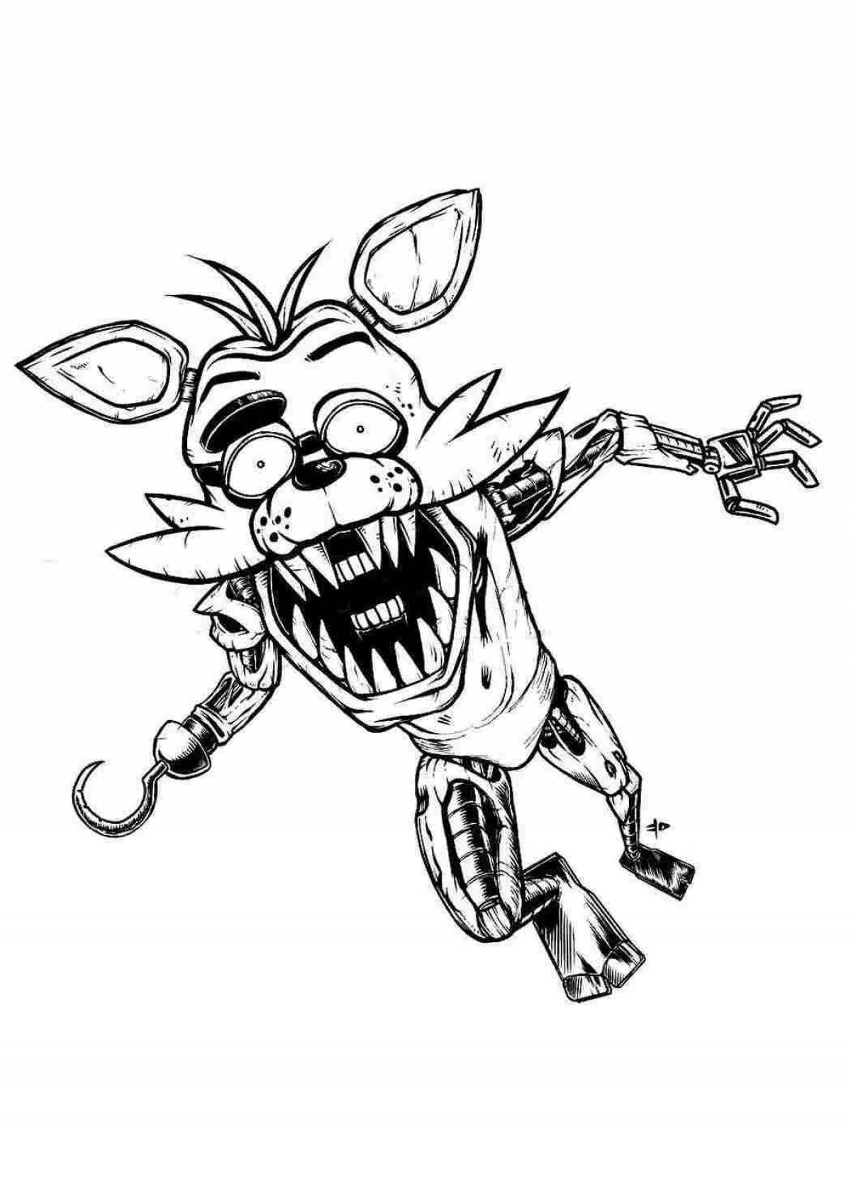 Outstanding fnaf 9 coloring book for boys