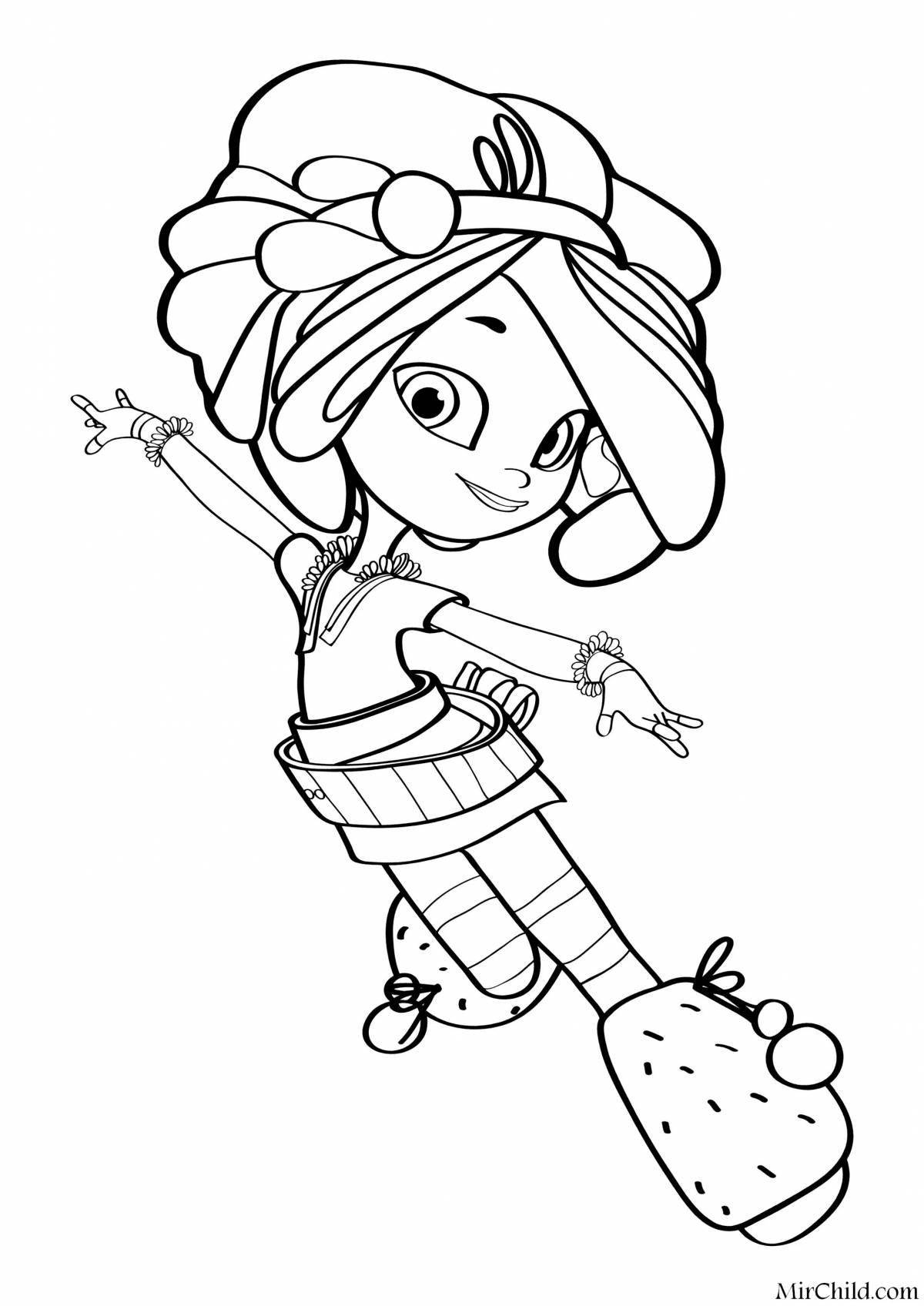 Fantastic coloring pages fairy tale patrol, new series