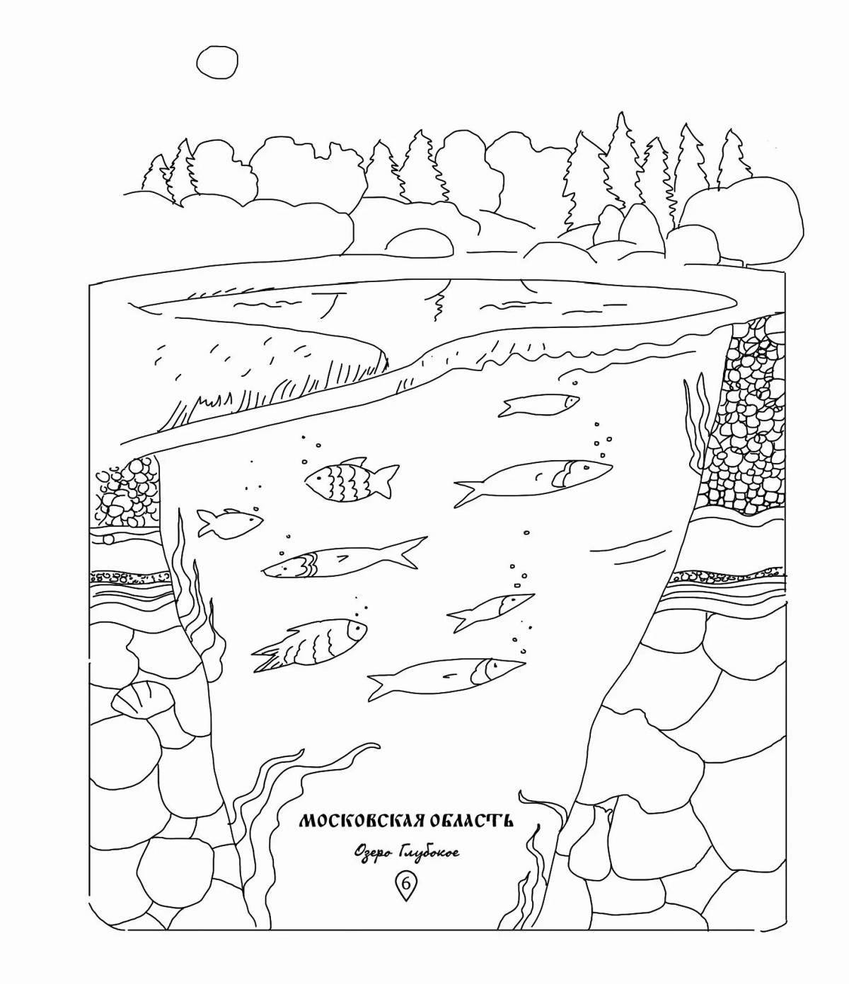 Majestic coloring page 100 best places in russia