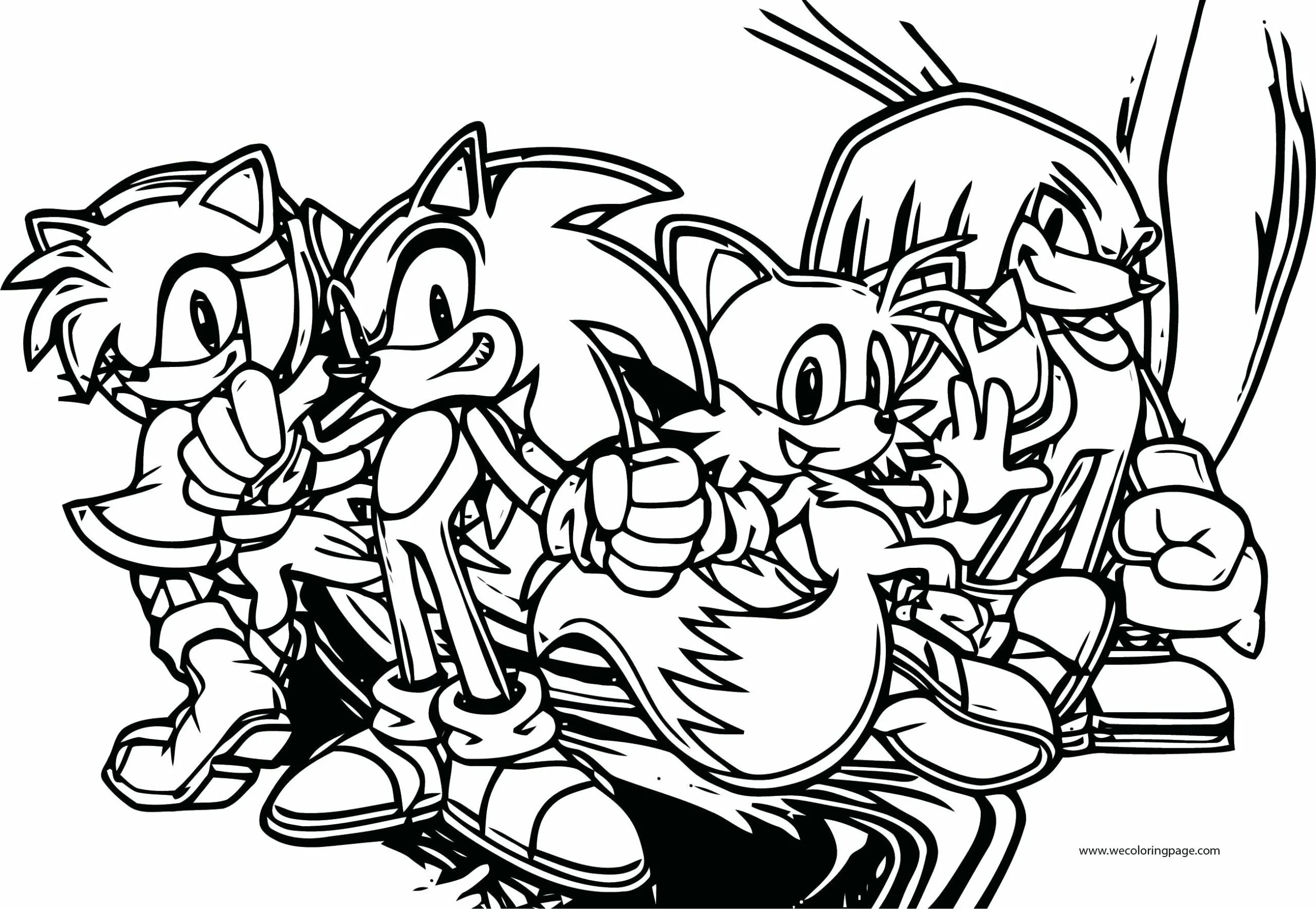 Sonic tails and knuckles #1