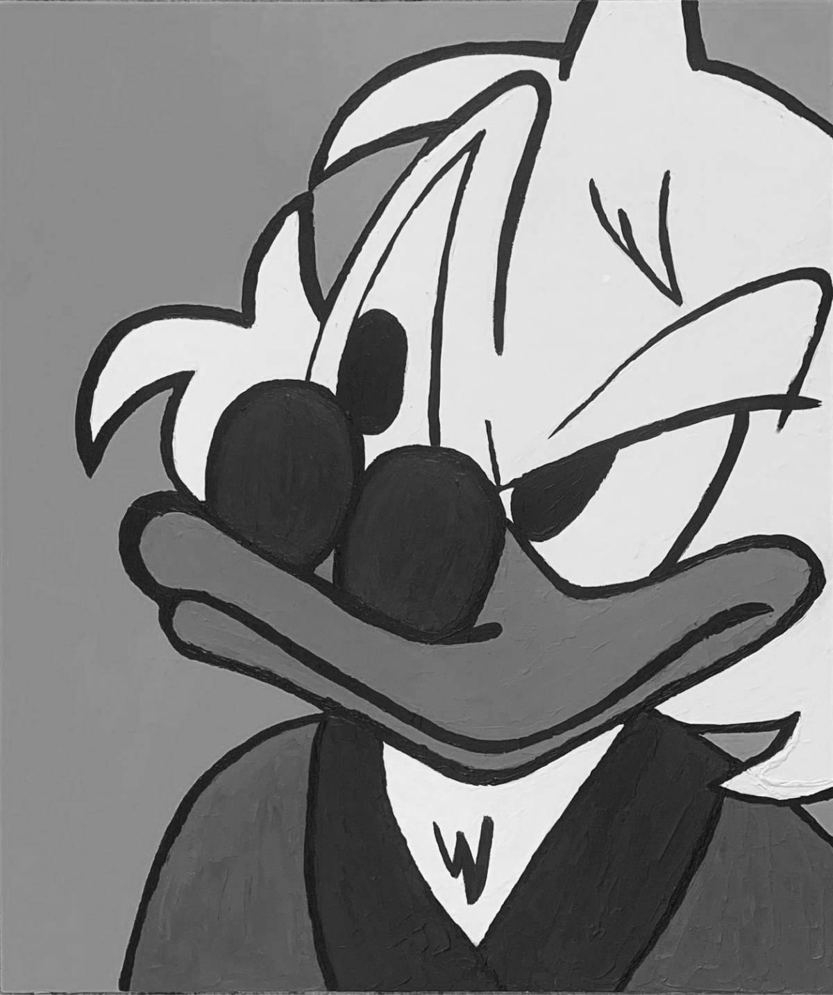 Photo Shiny scrooge mcduck with money coloring book