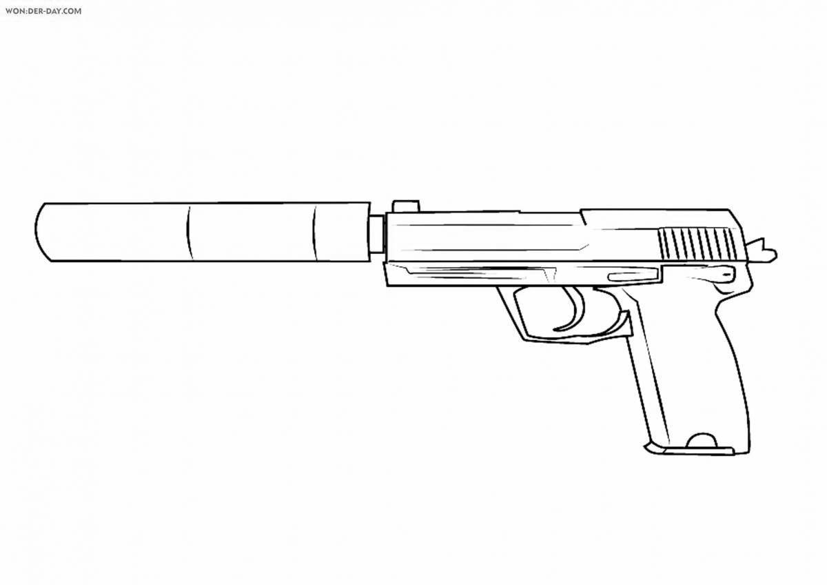 Bright kalash from standoff 2 coloring page