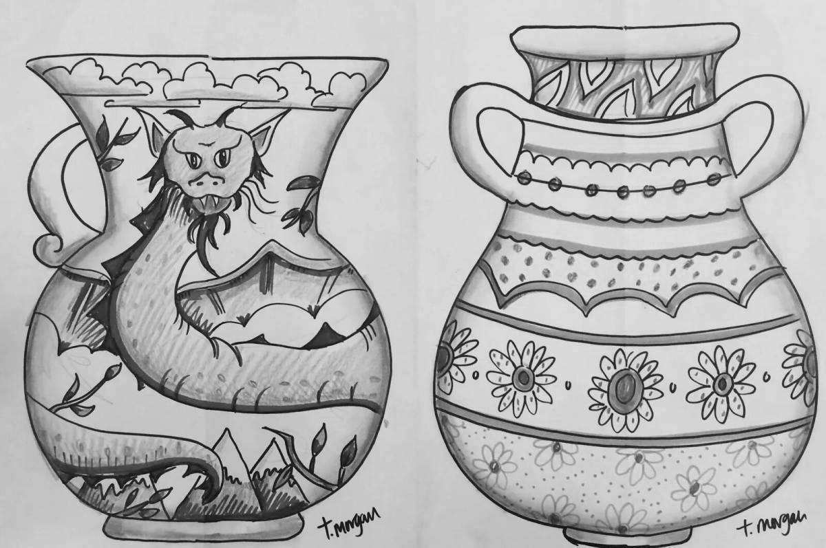 Fascinating Skopin ceramics Grade 3