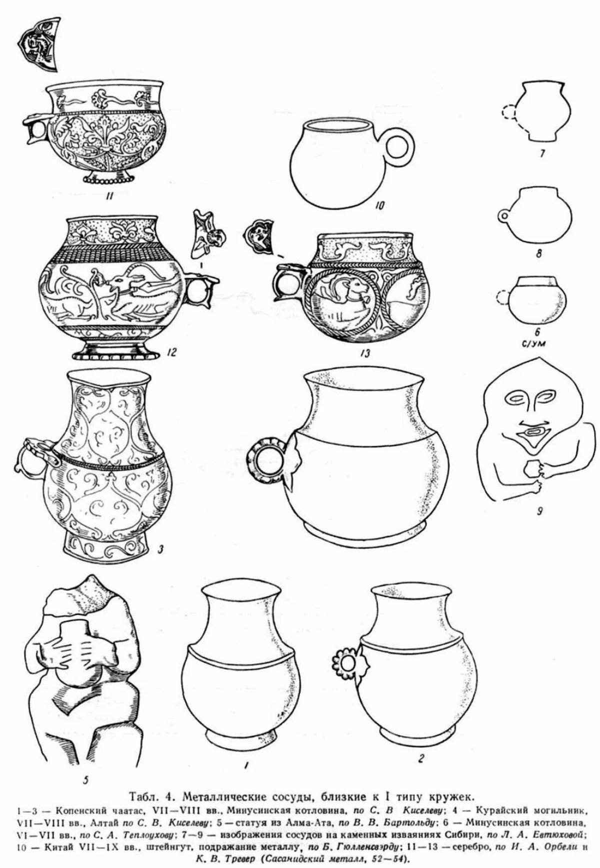 Charming Skopino ceramics grade 3
