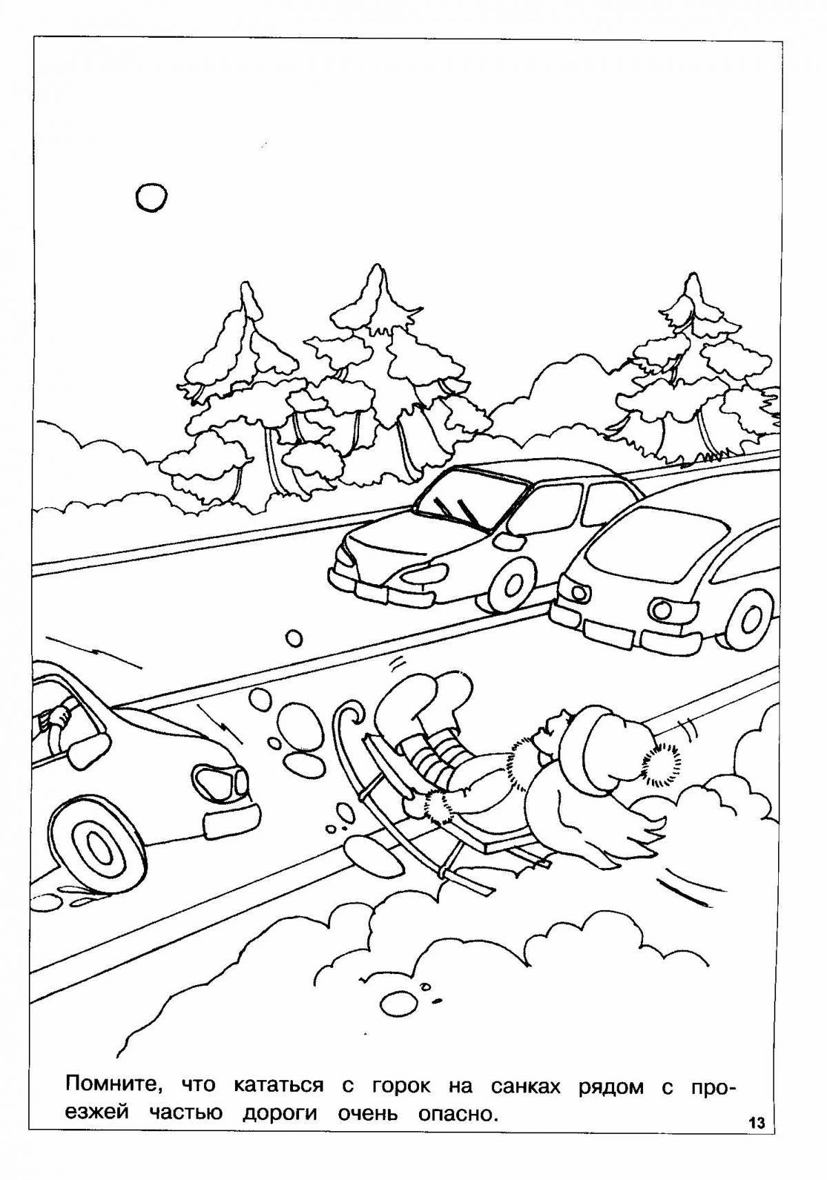 Drawing traffic rules class 2 #4