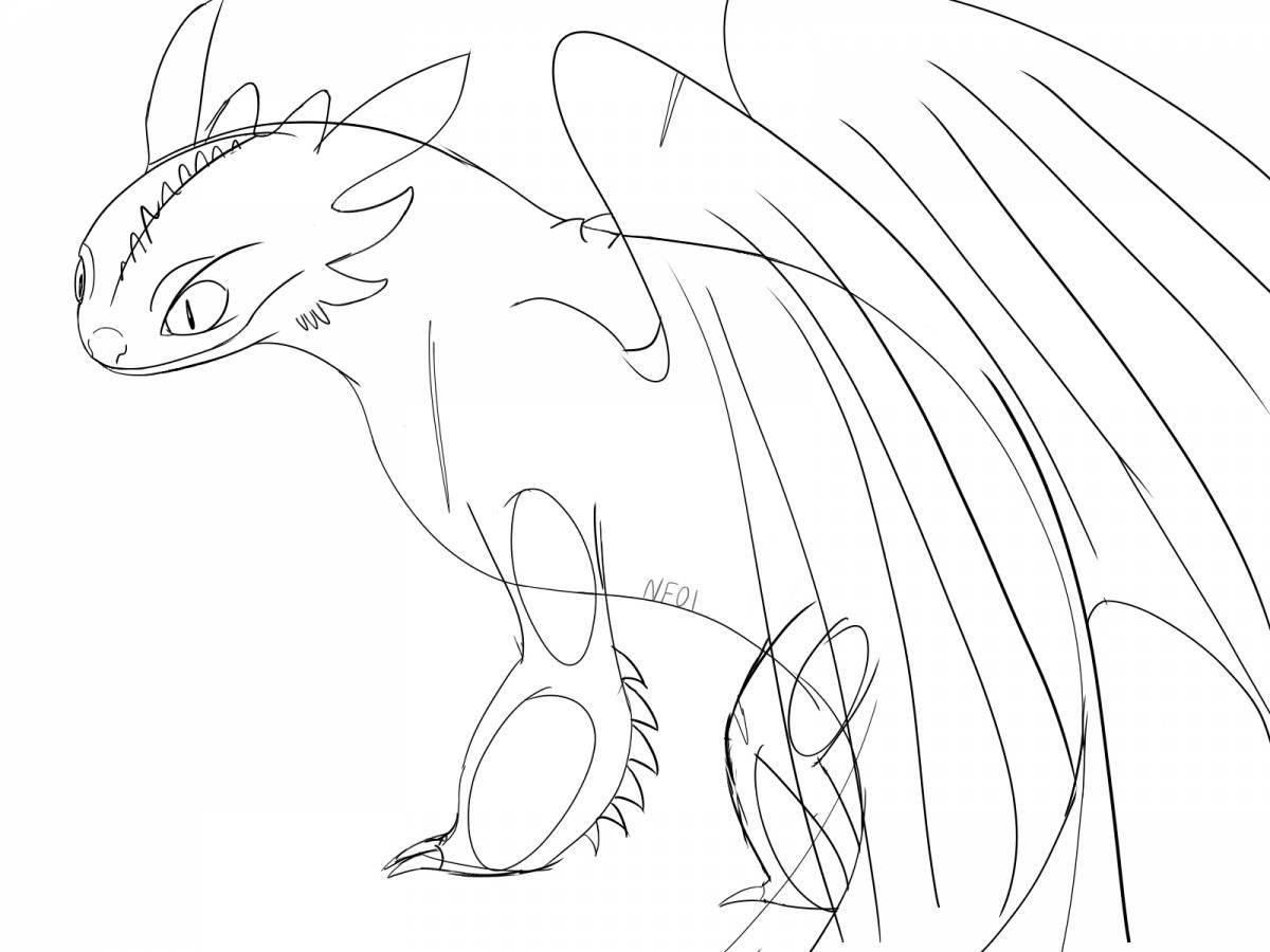 Photo Joyful day fury coloring book