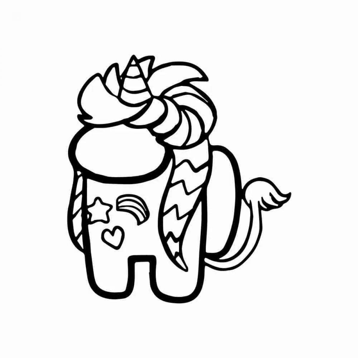 Violent among coloring pages