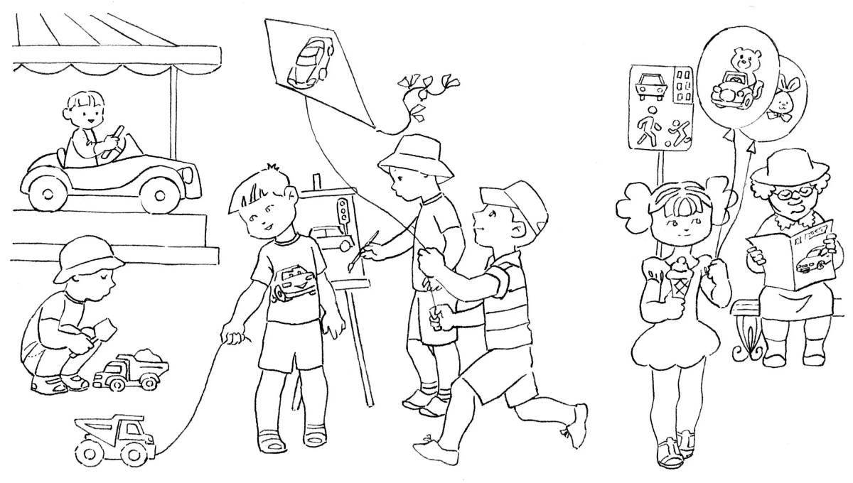 Rules of conduct in kindergarten #8