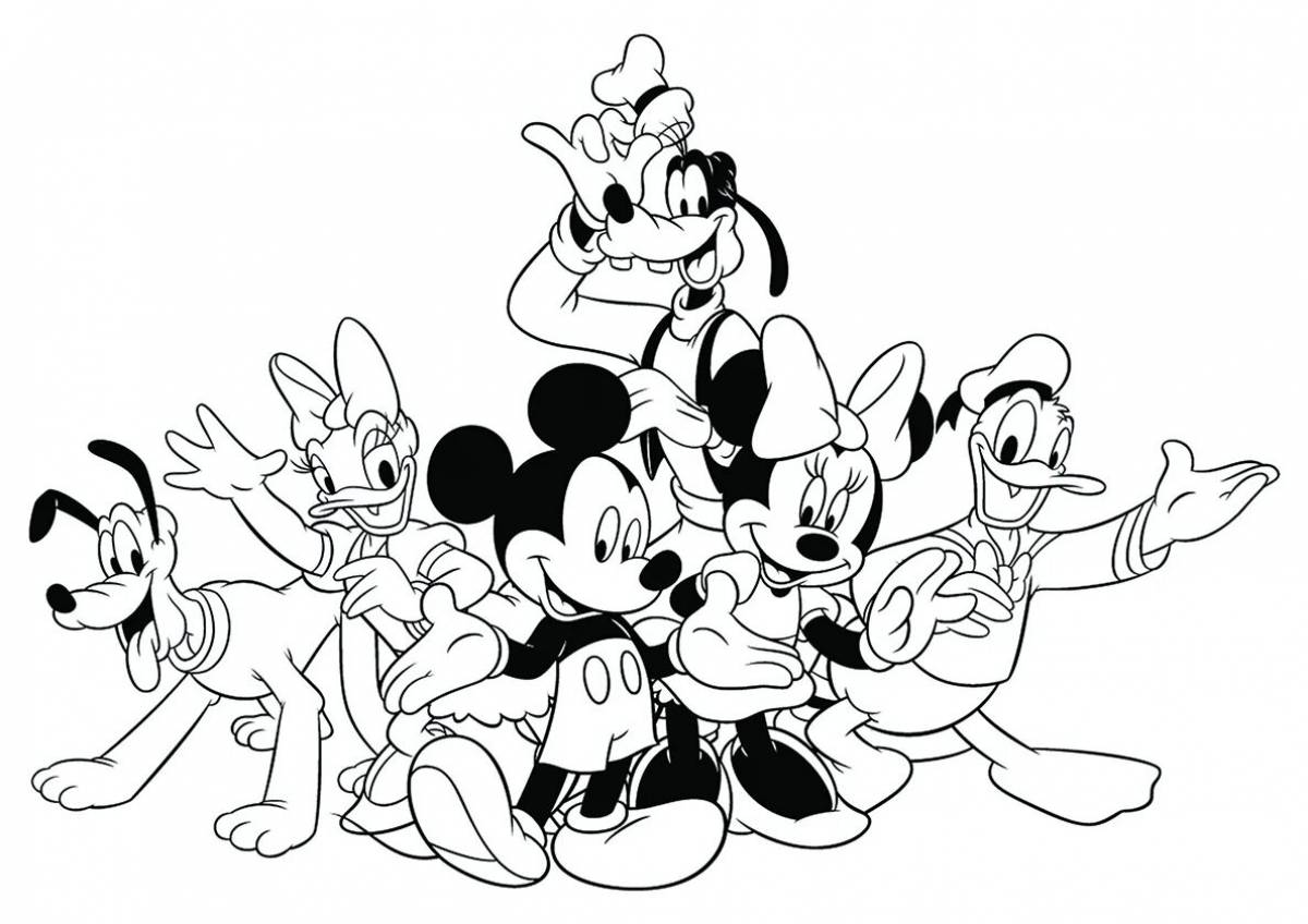 Mickey mouse and friends #1