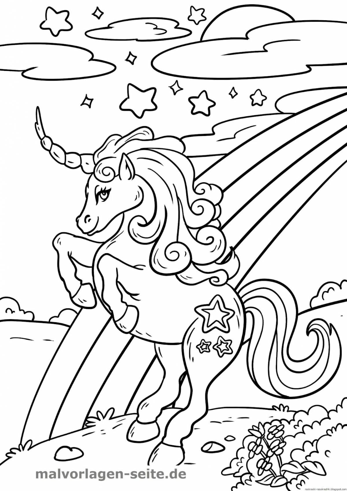 For girls 7 years unicorn #6