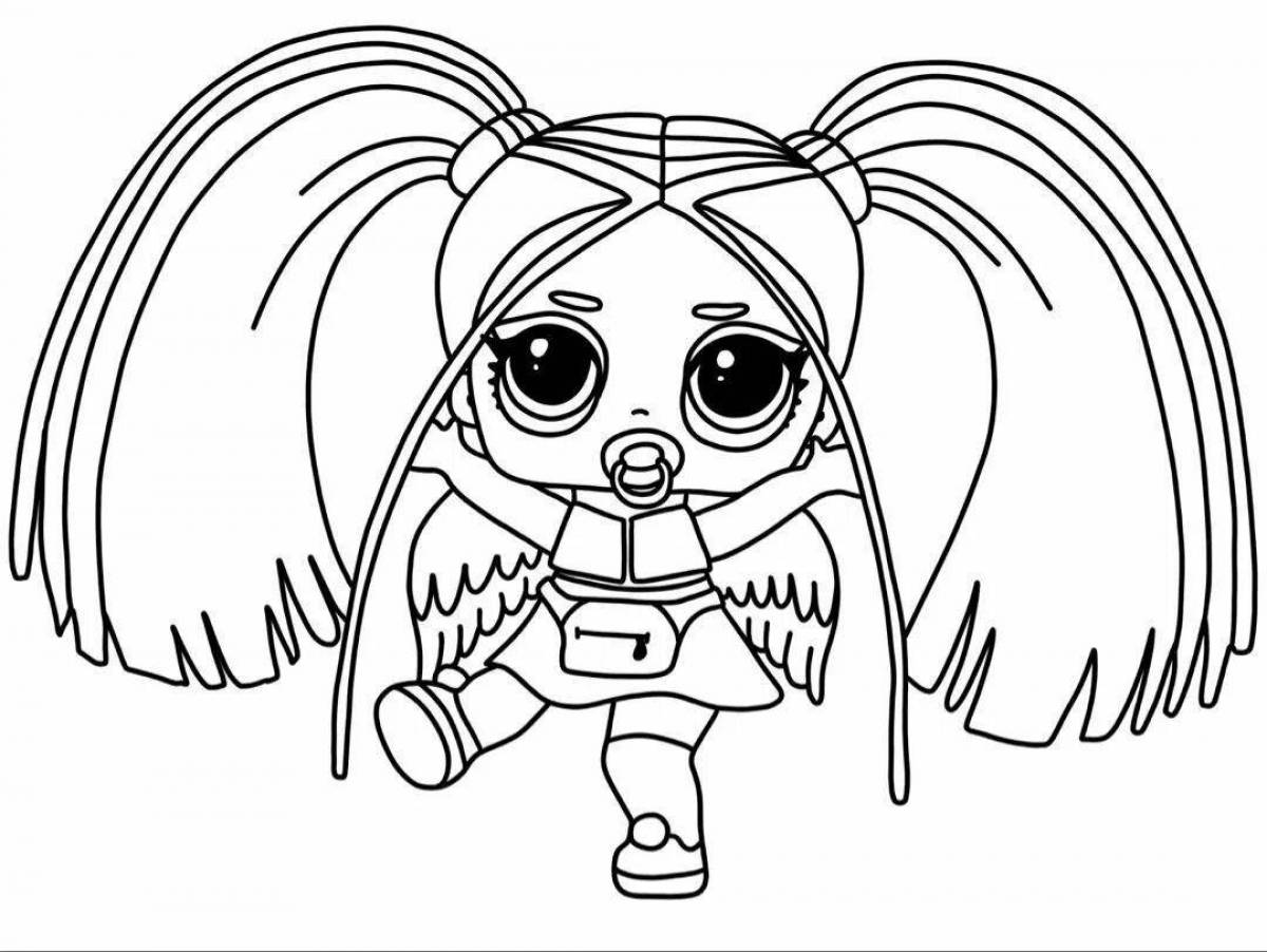 Amazing coloring pages for girls lol rare