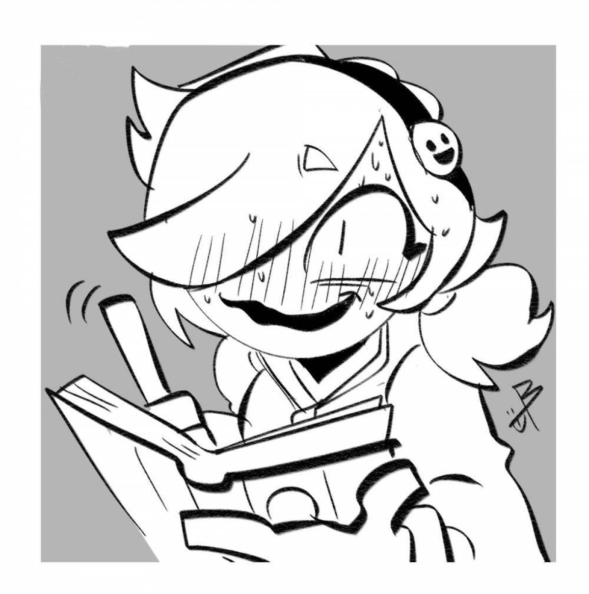 Colette from brawl stars #7