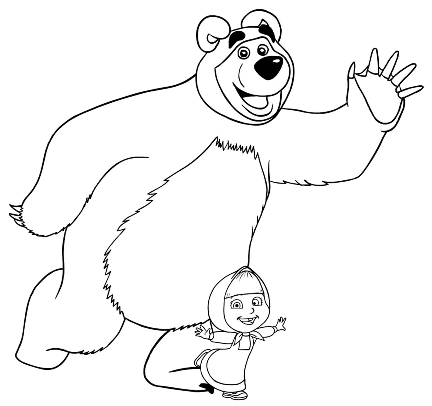 Для ребенка маша и медведь #3