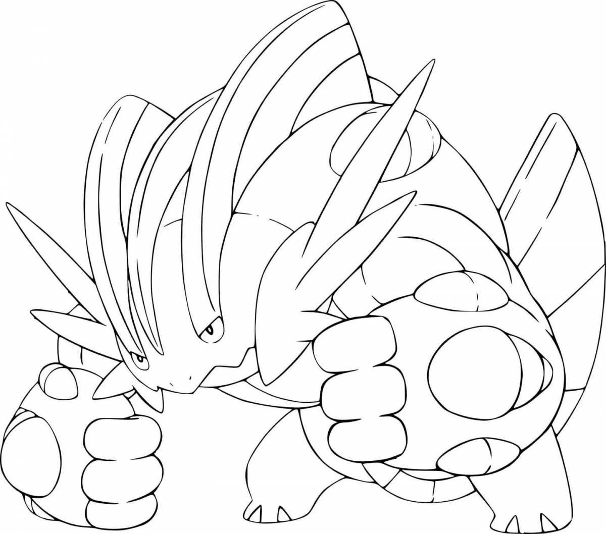 Good quality glowing pokemon coloring book