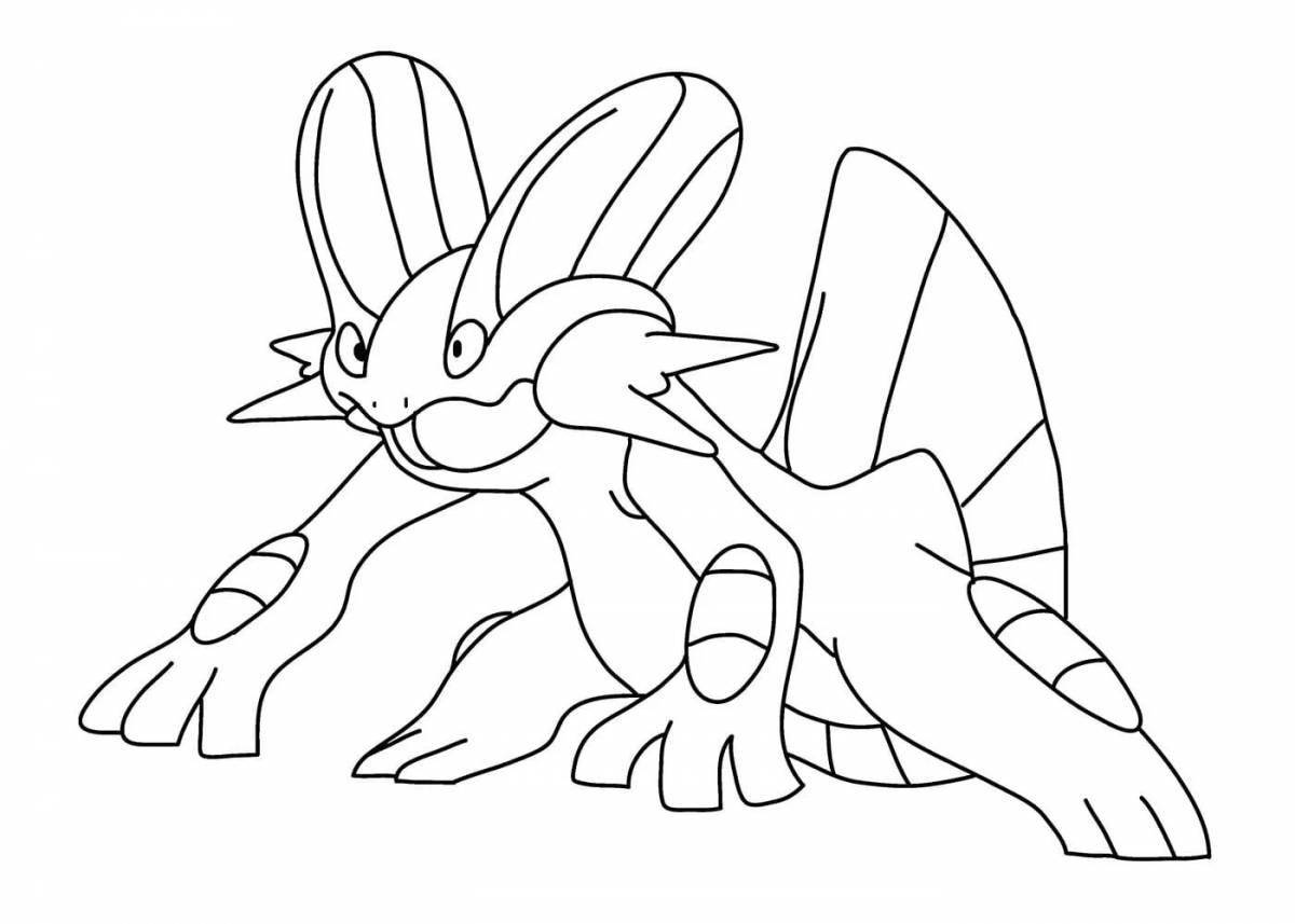 Great quality pokemon coloring page