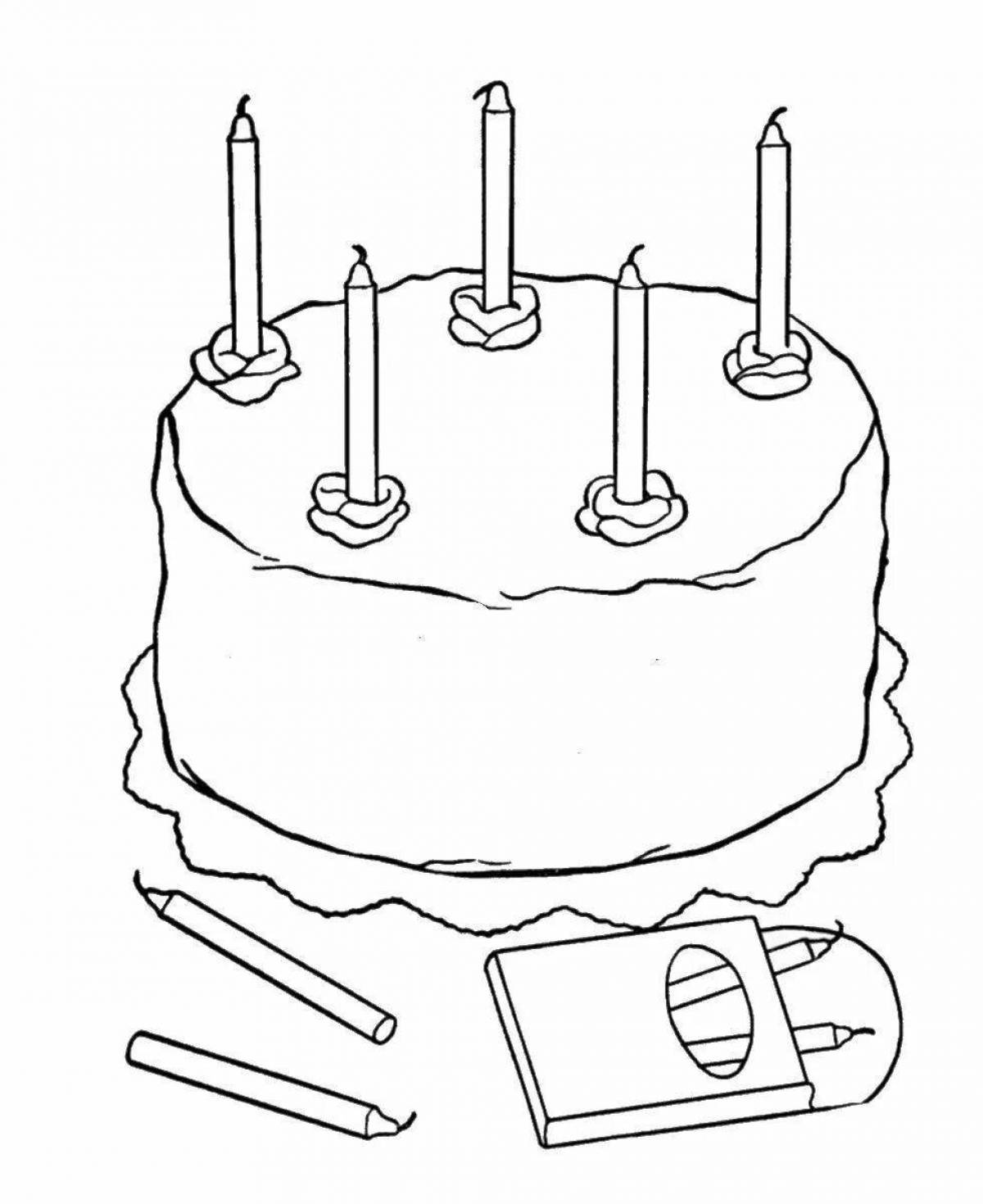 Grand coloring page happy birthday dad from son