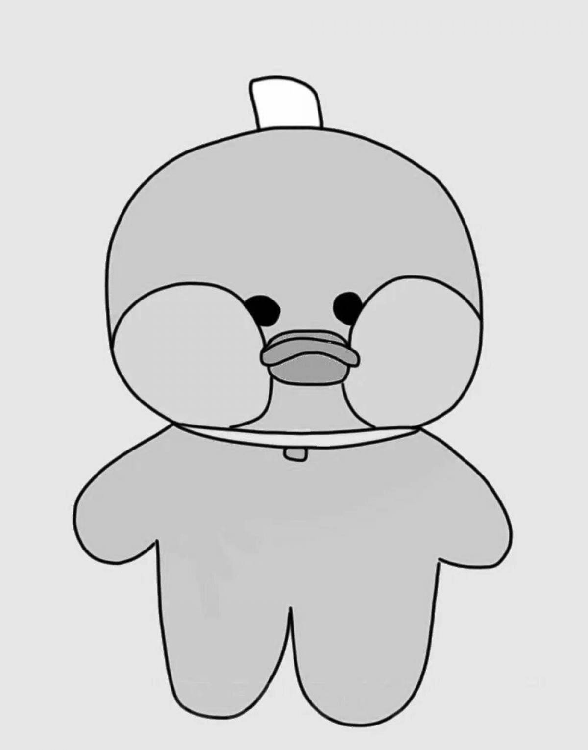 Lalafanfan funny duck from tik tok