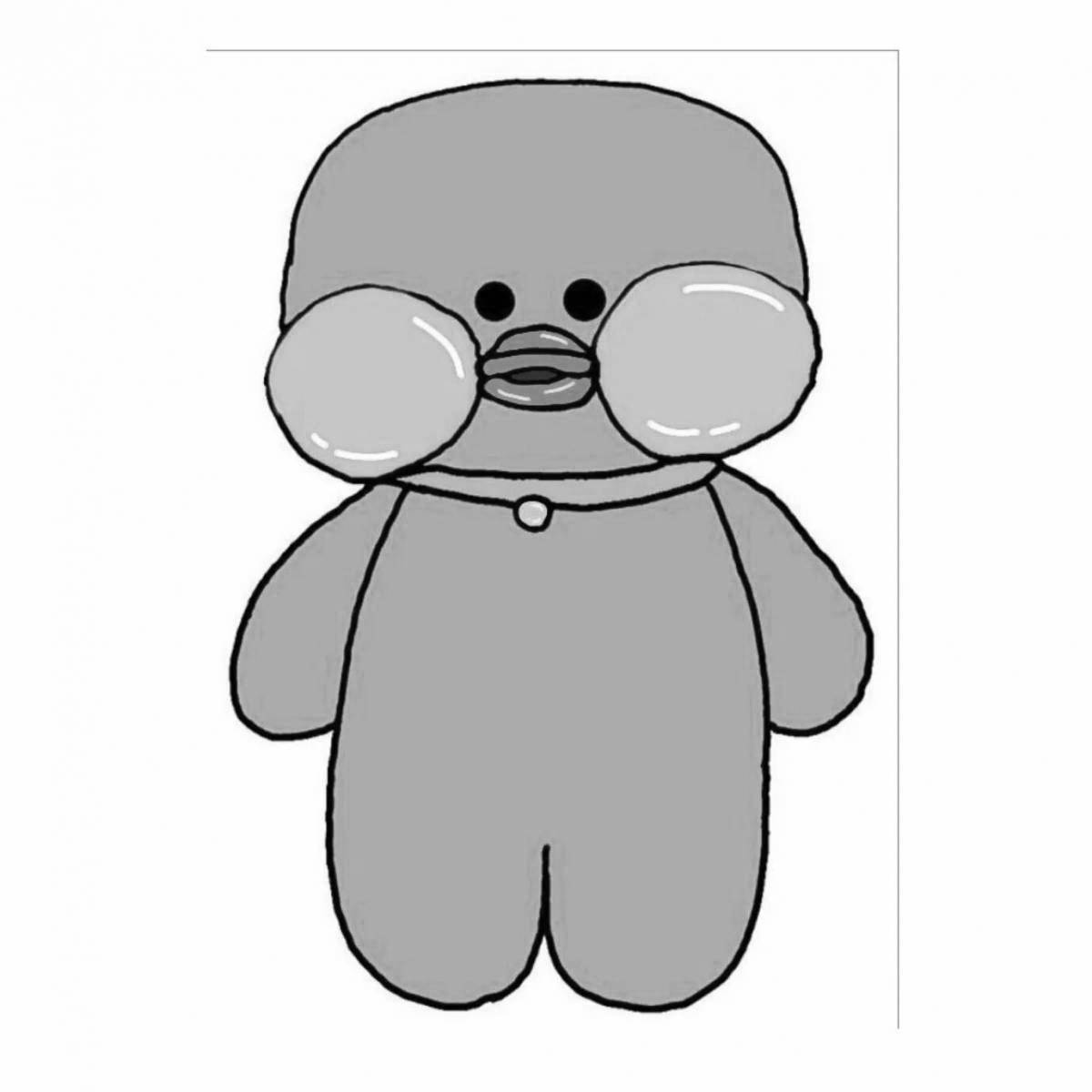 Lalafanfan mesmerizing duck from tik tok