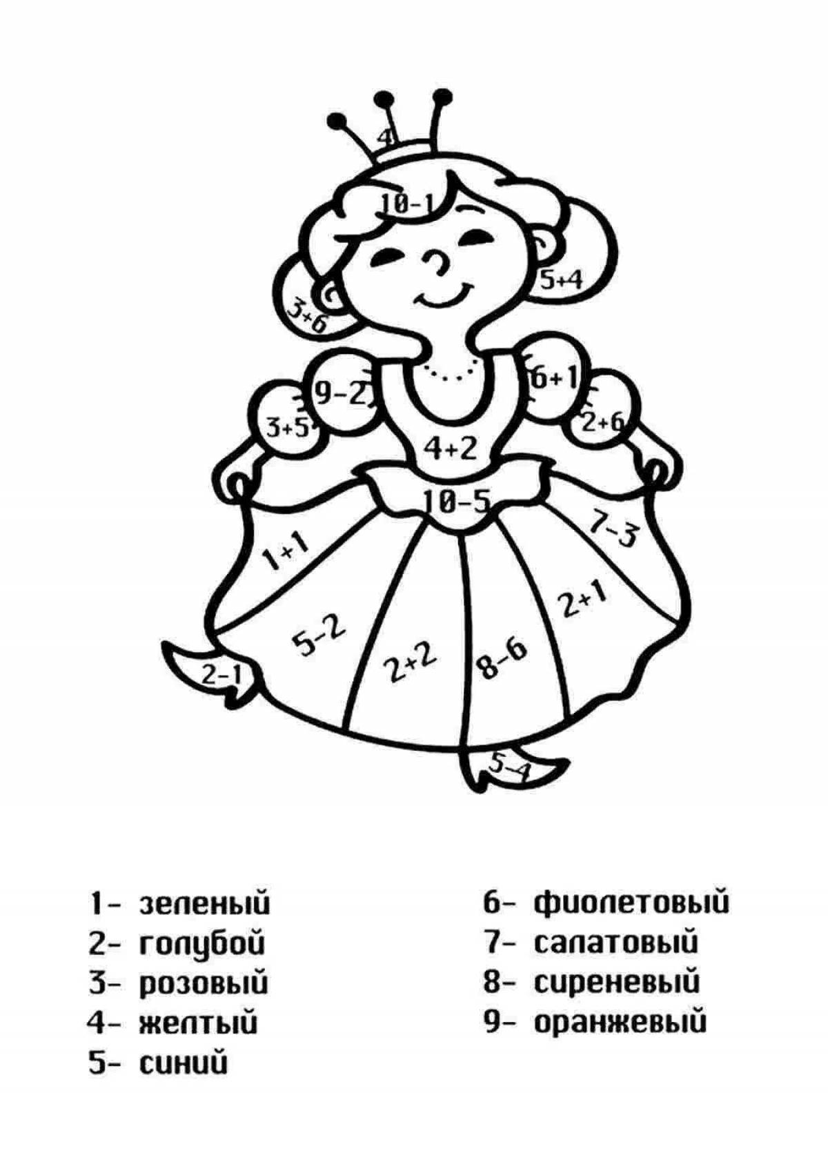 Stimulating mathematical addition and subtraction within 10