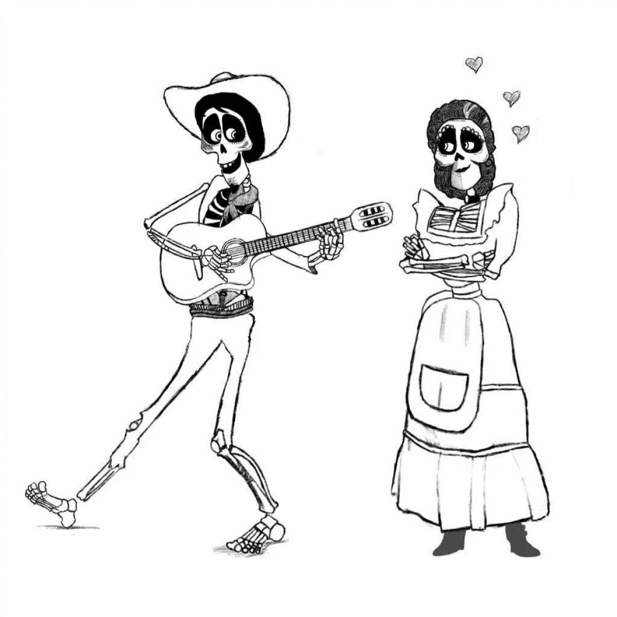 Секрет красочной раскраски