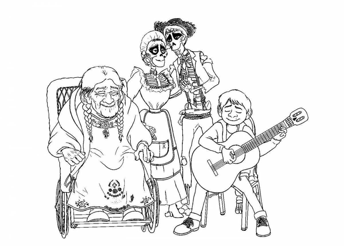 Секрет очаровательной раскраски