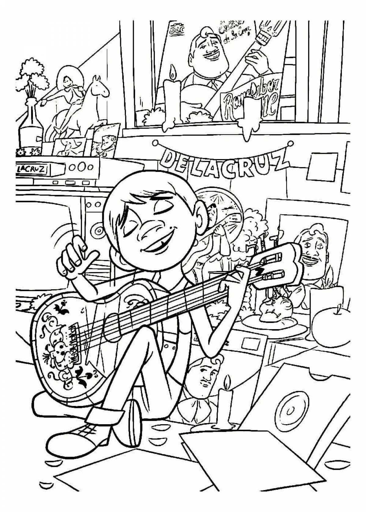 Секрет светящейся раскраски