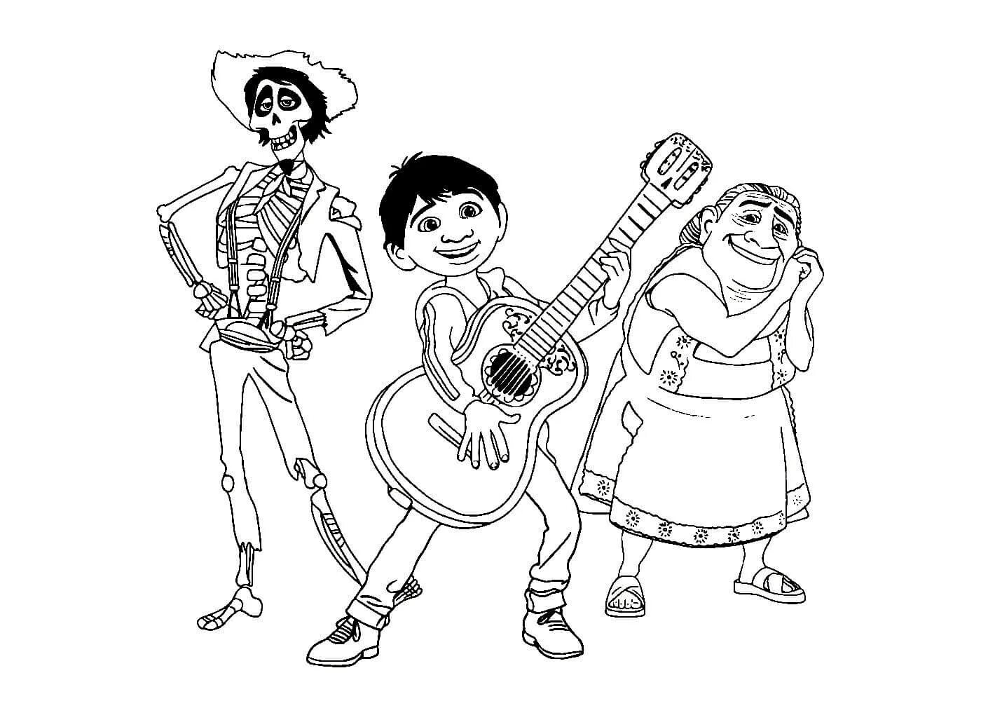 Щедрый секрет страницы раскраски