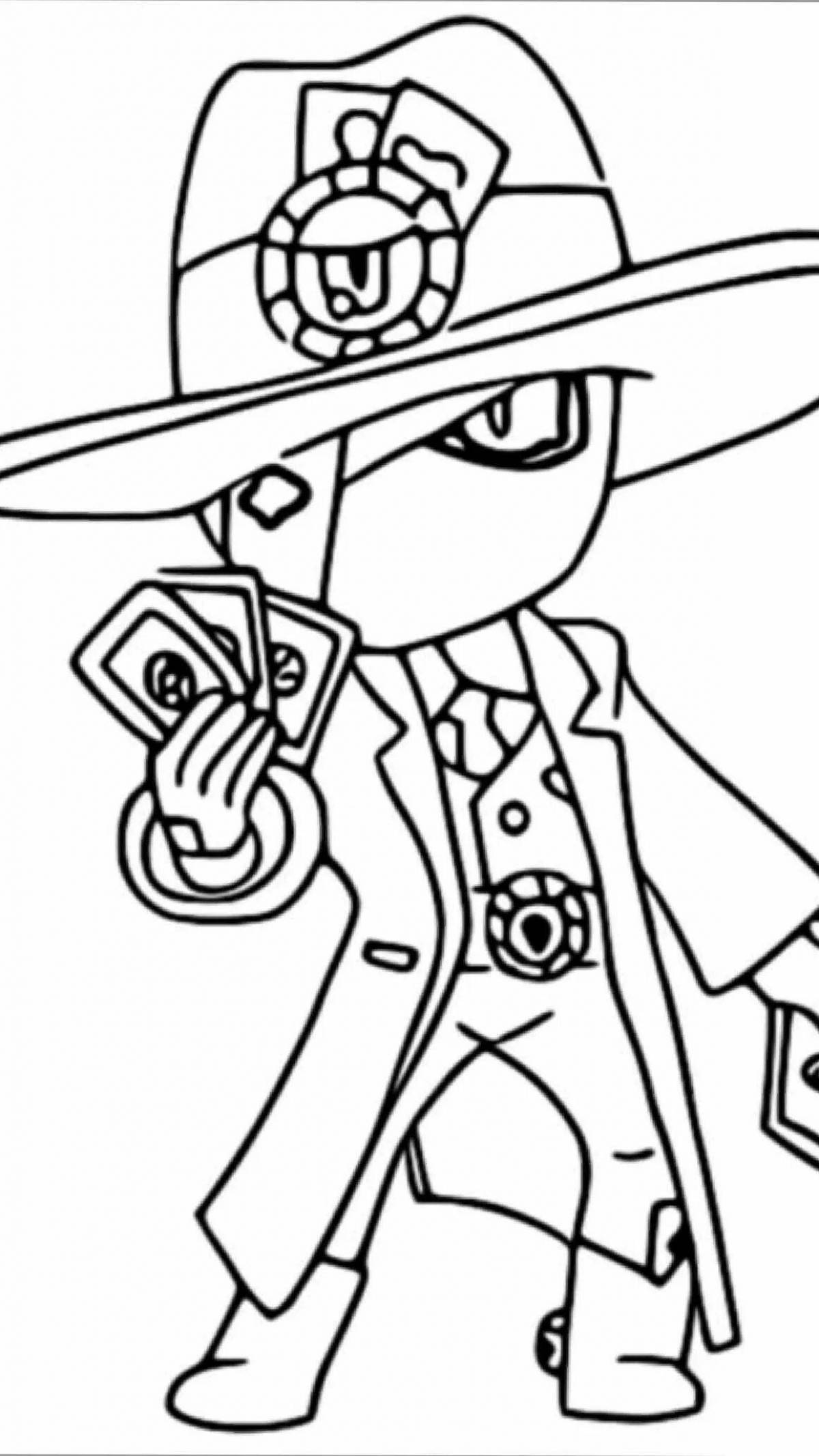 Coloring exotic mortis