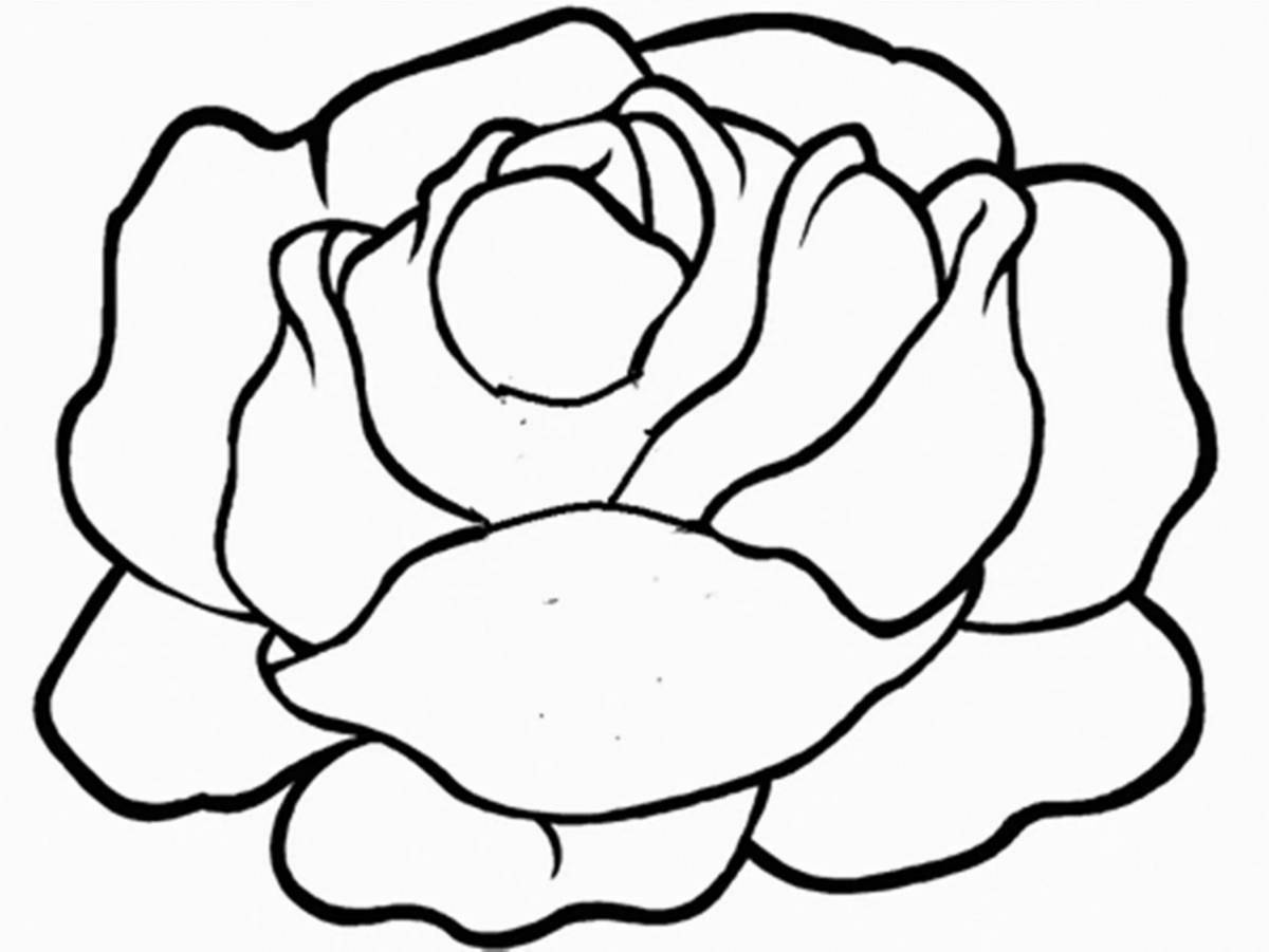 Glow fill coloring page
