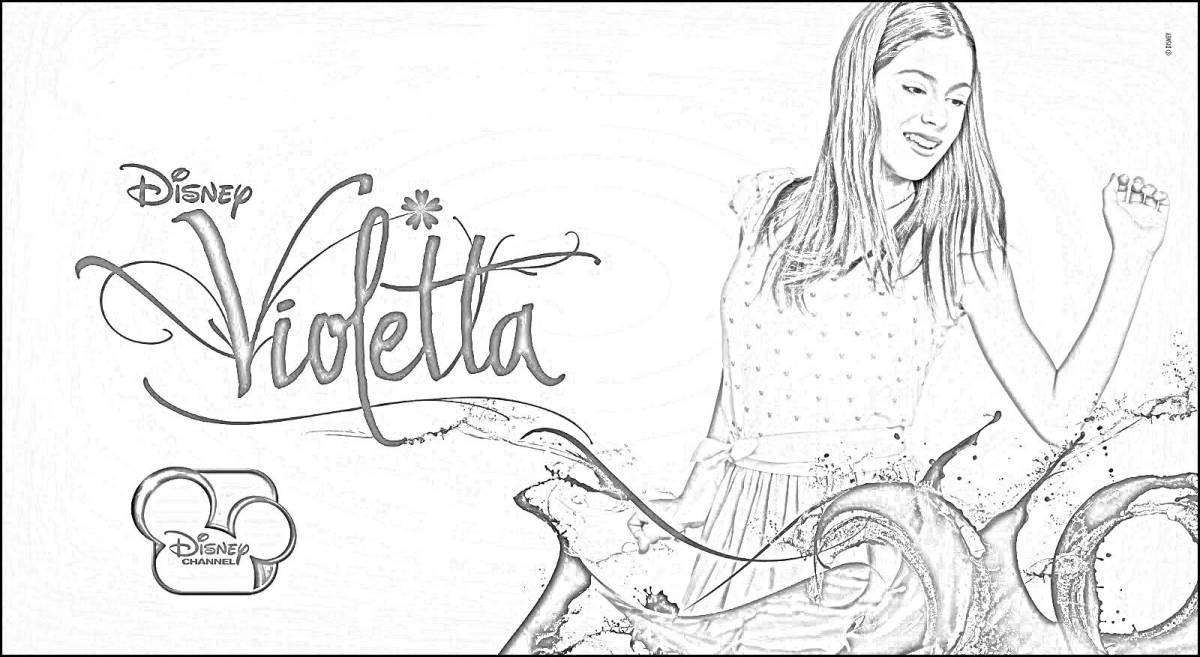 Bright purple coloring