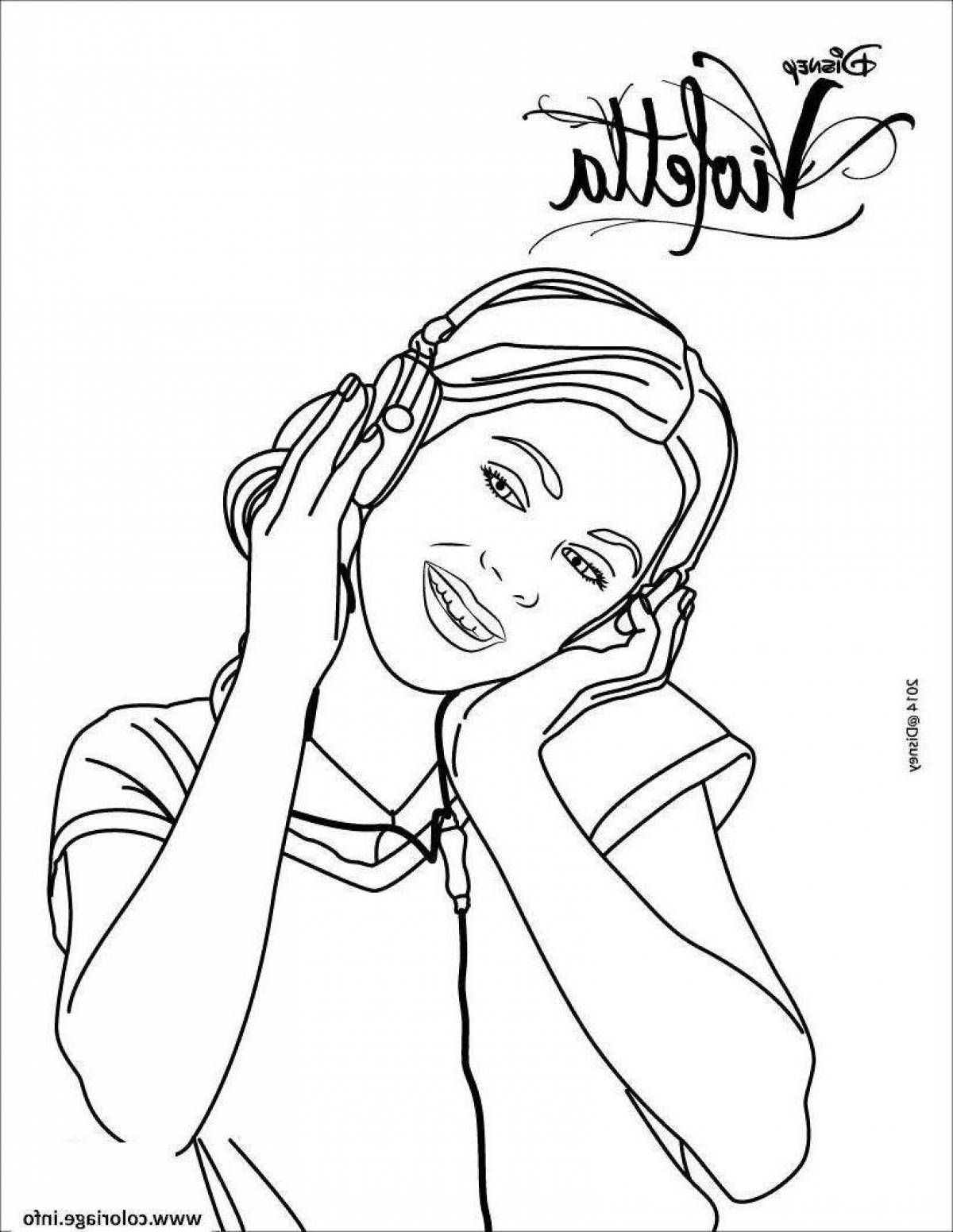 Living purple coloring