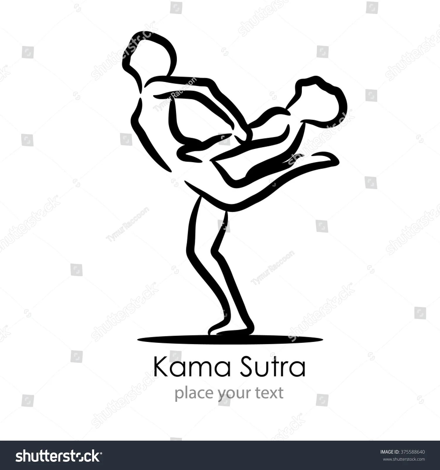 Kama Sutra detailed coloring page