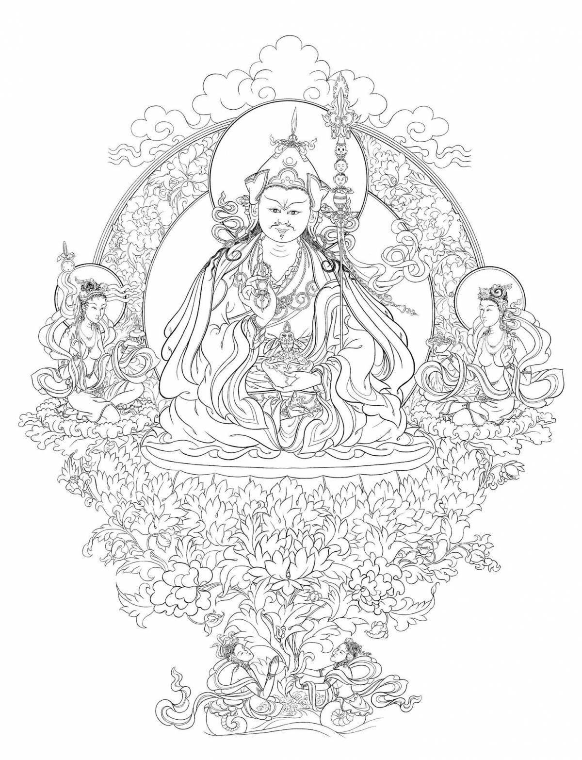 Будда Падмасамбхава изображение