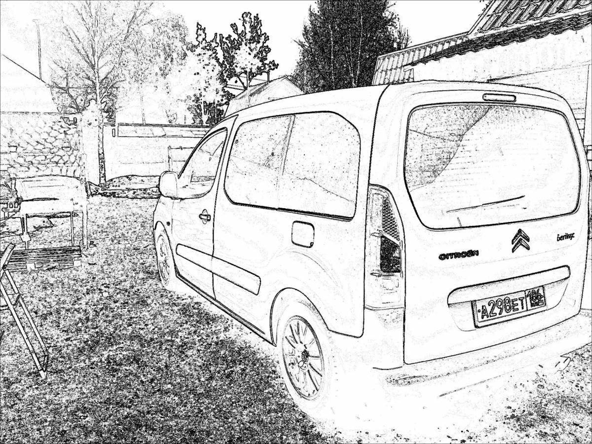 Раскраска Ситроен +69 фото и картинок, распечатать бесплатно.