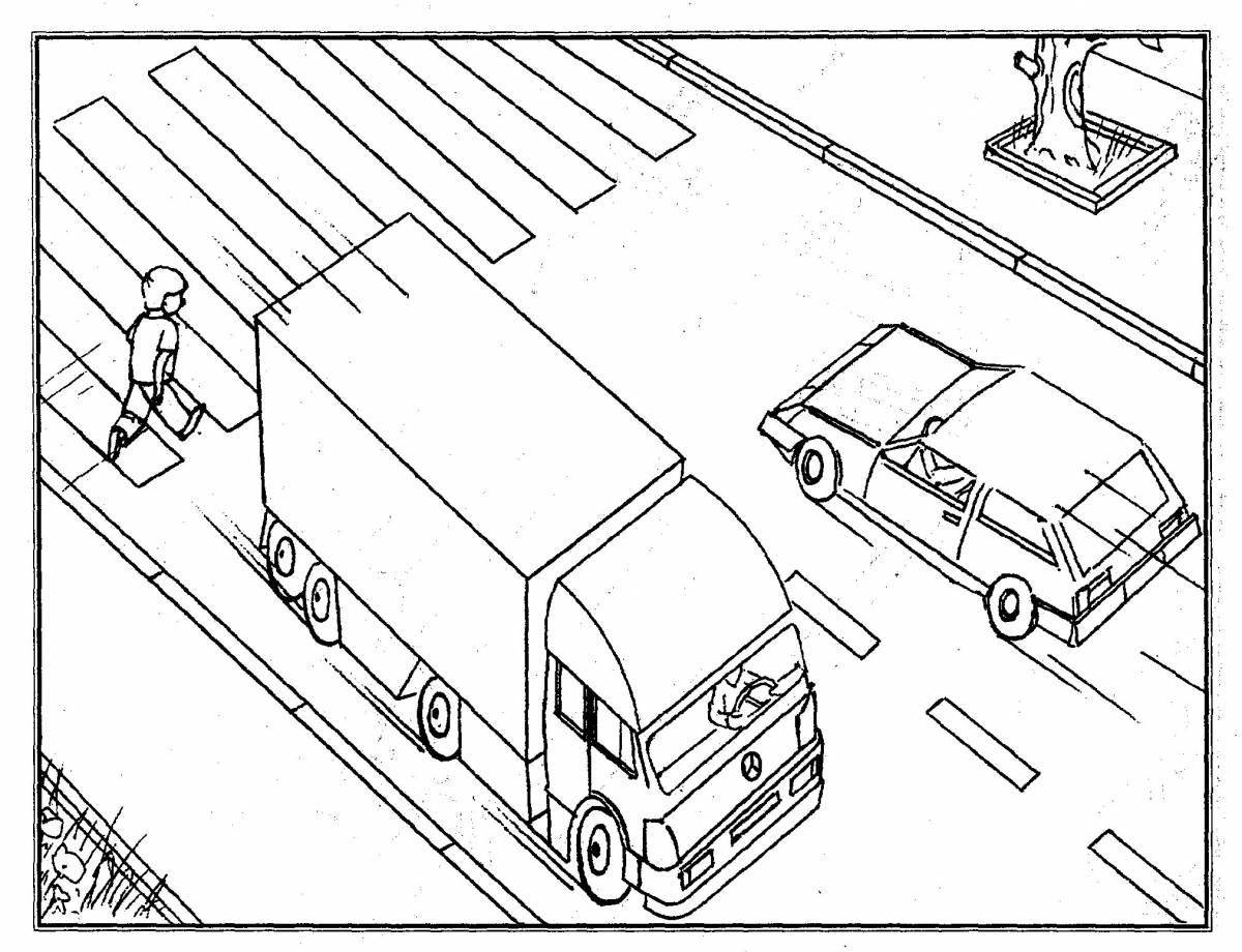 Coloring bright crossroads