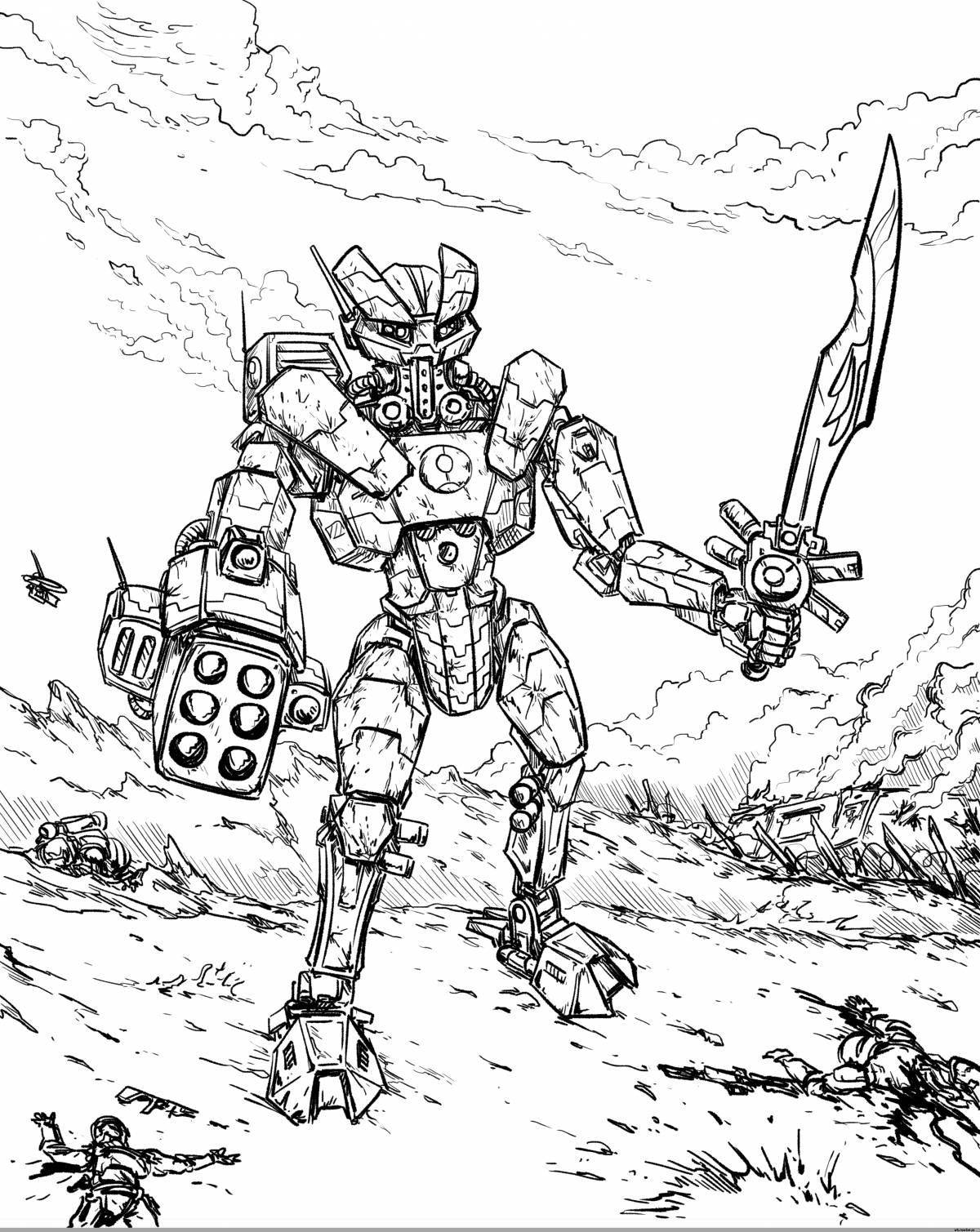 Gorgeous tau coloring book