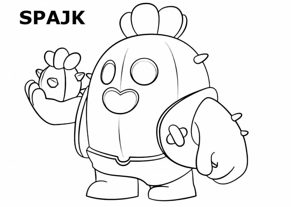 Coloring page funny brastars