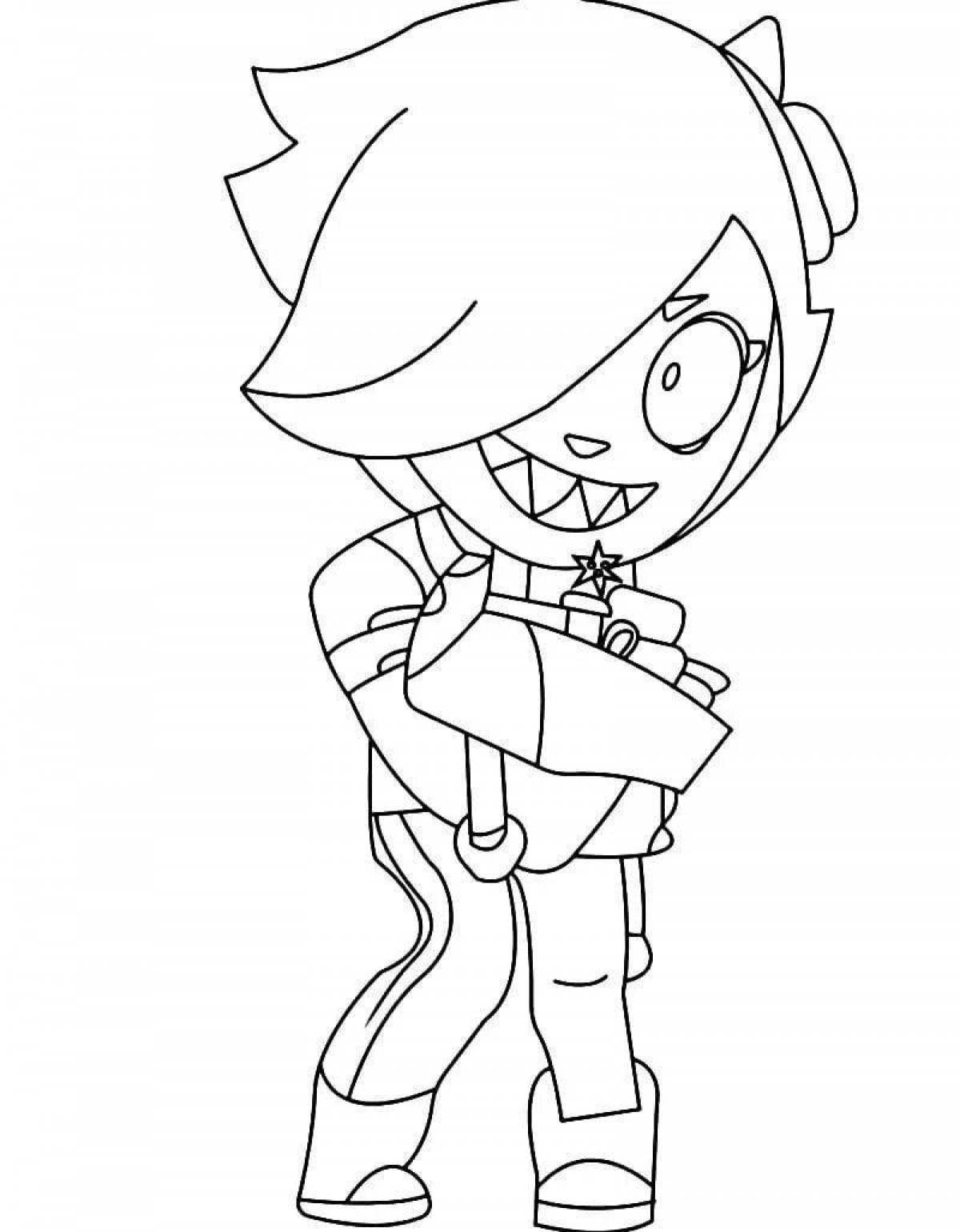 Coloring page adorable brastars