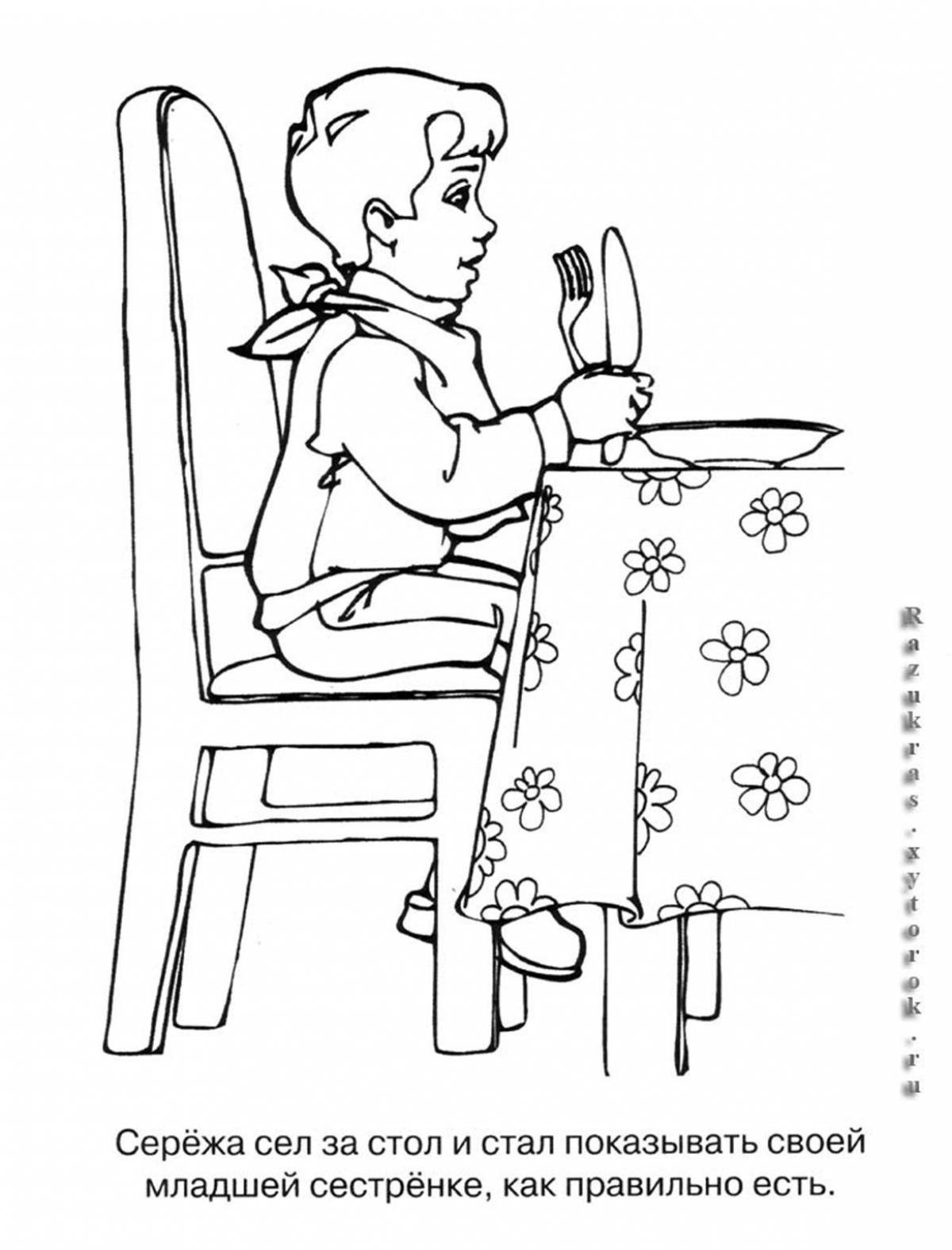 Fun coloring nothing