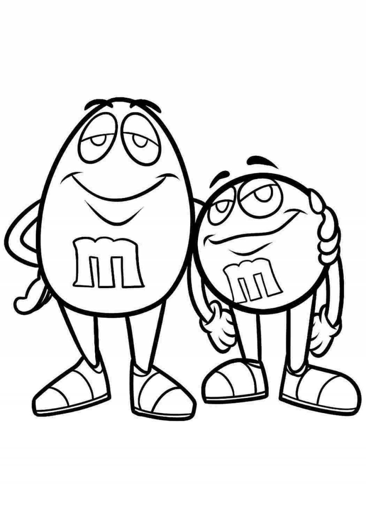 Nothing glitters coloring page