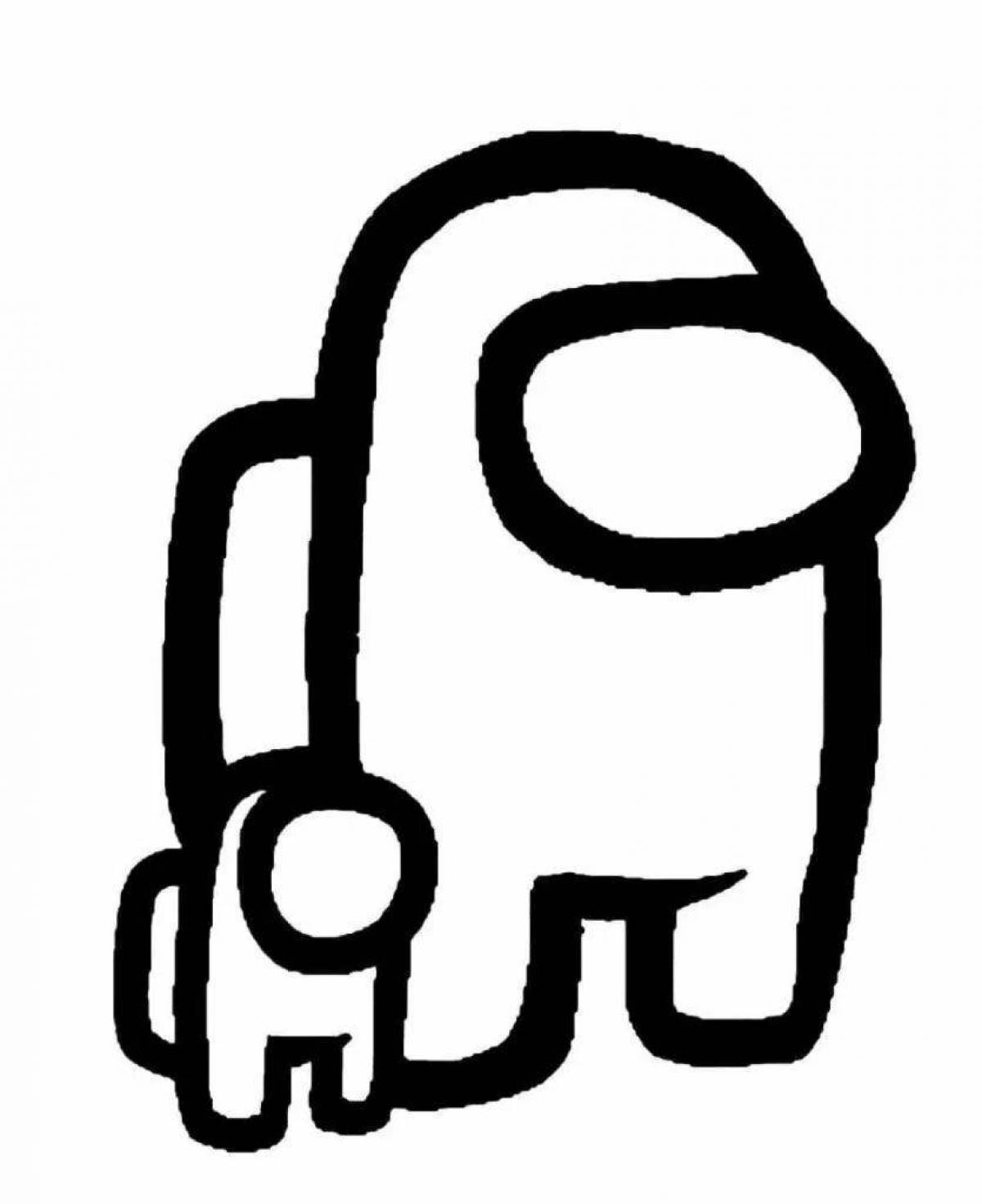 Sparkling Nothing coloring page