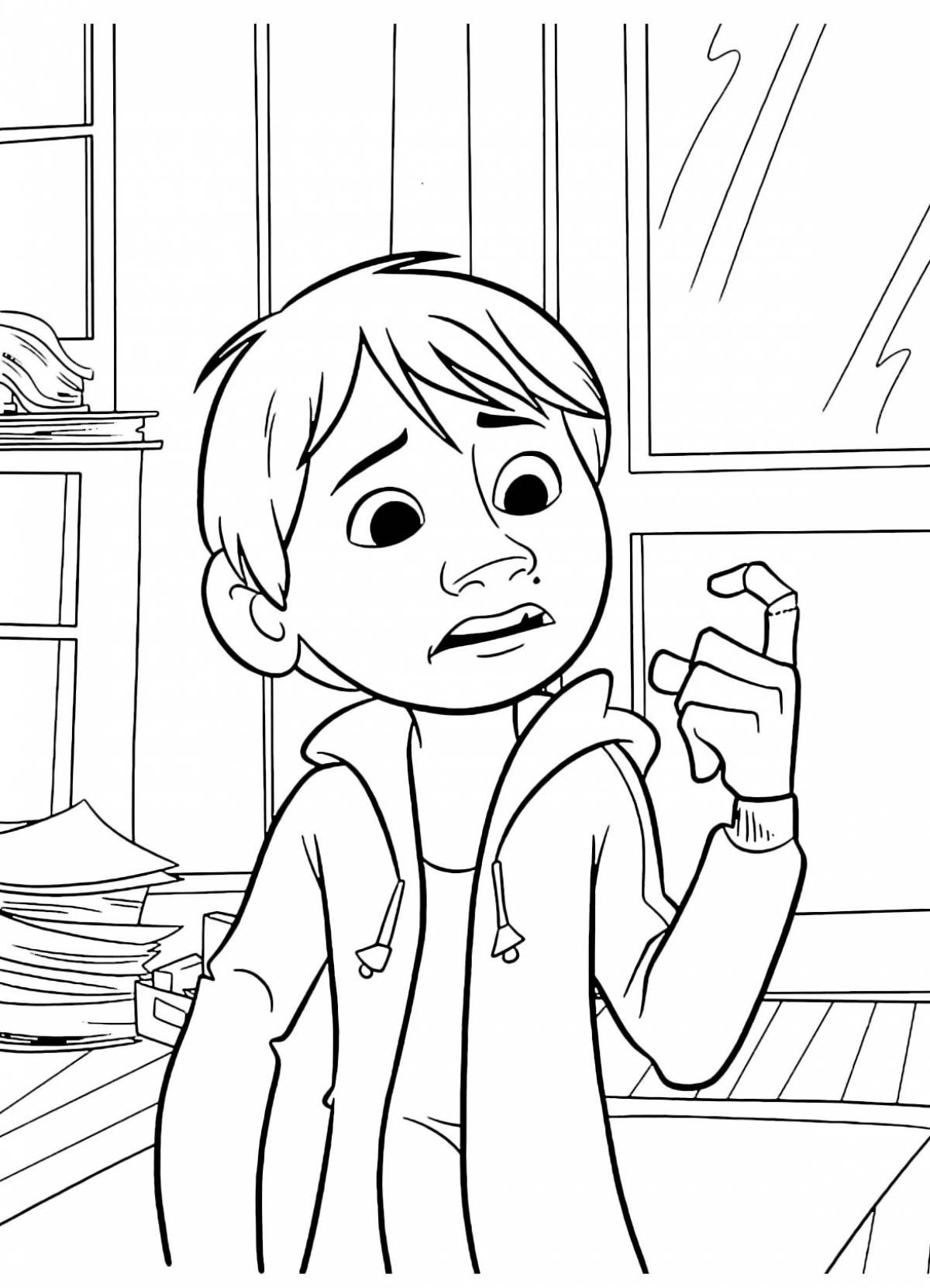 Coloring is nothing surprising