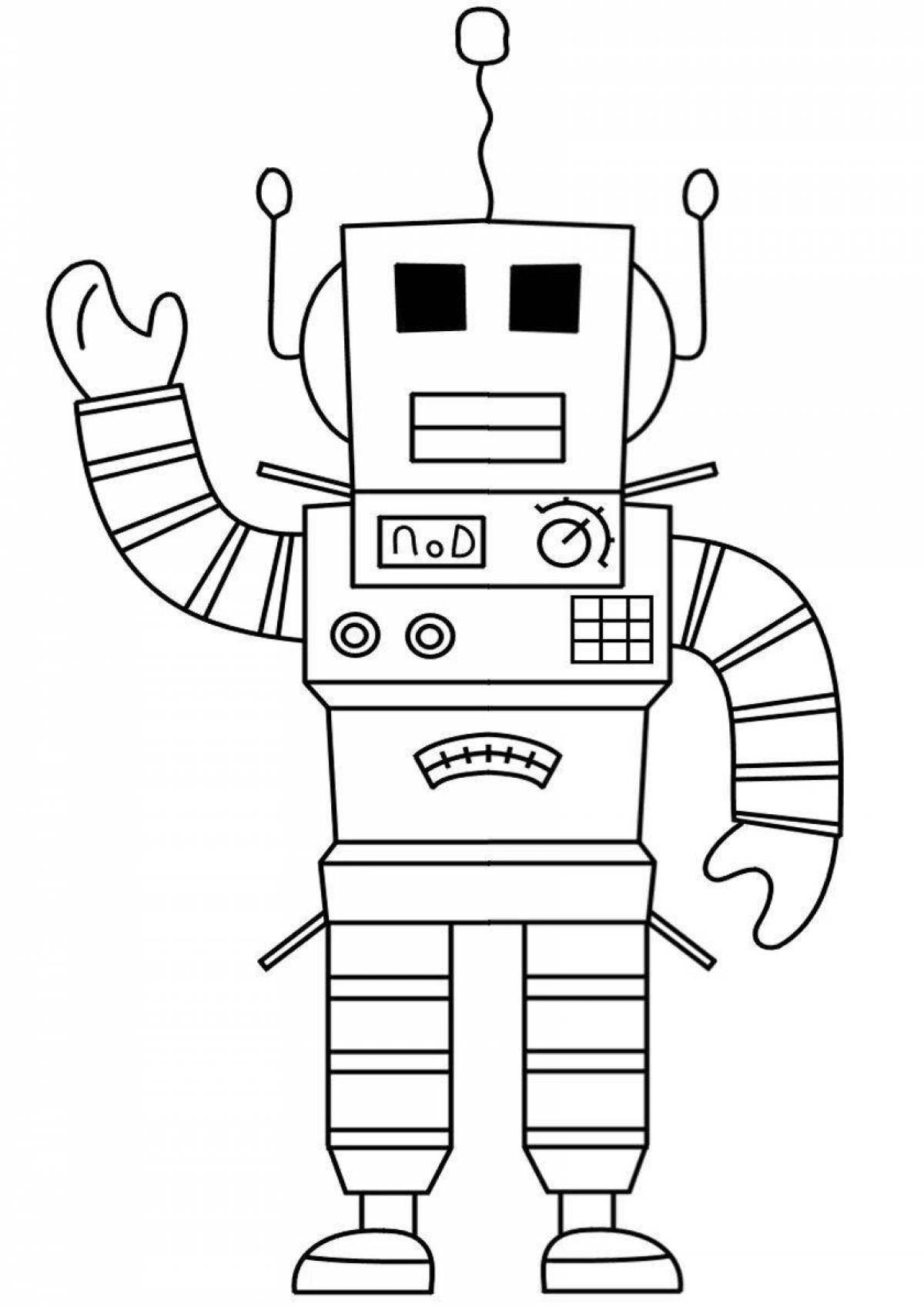 Robloxers animated coloring pages