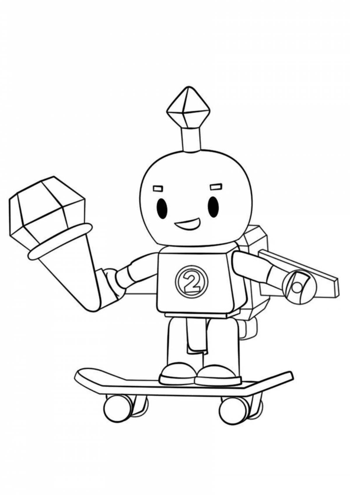 Robloxers adorable coloring pages