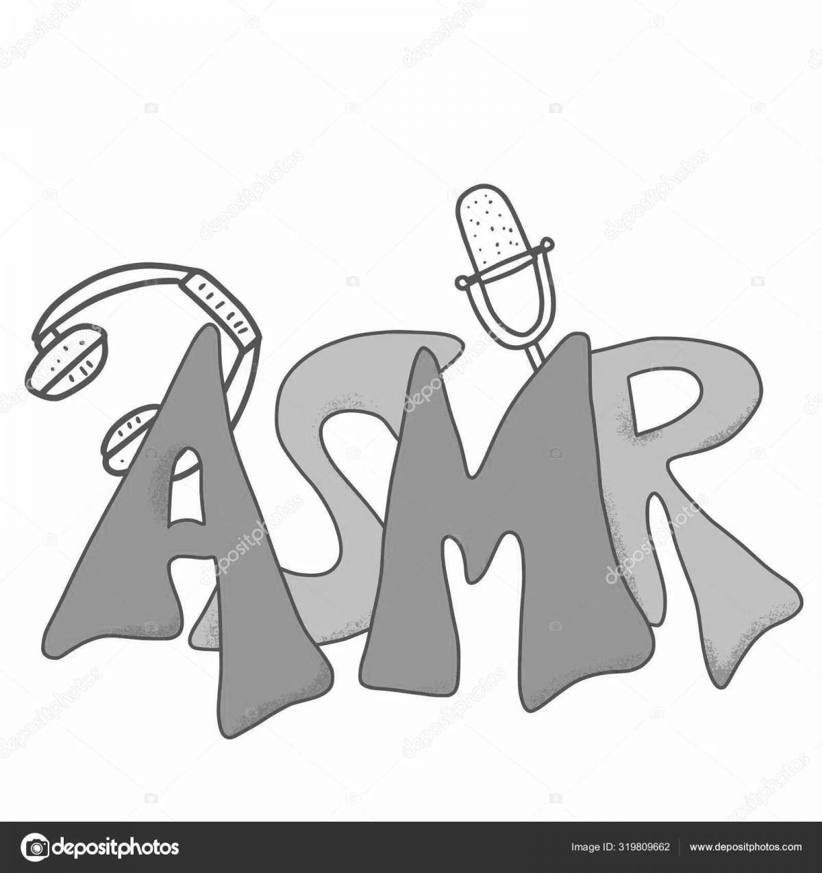 Игривая раскраска asmr