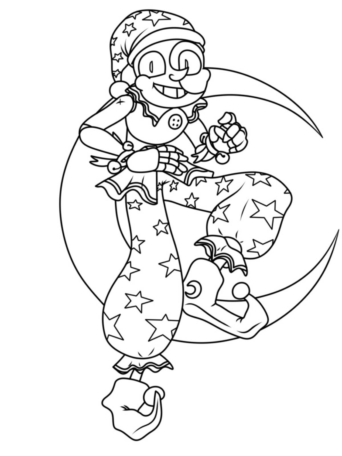 Animated sanddrop coloring page