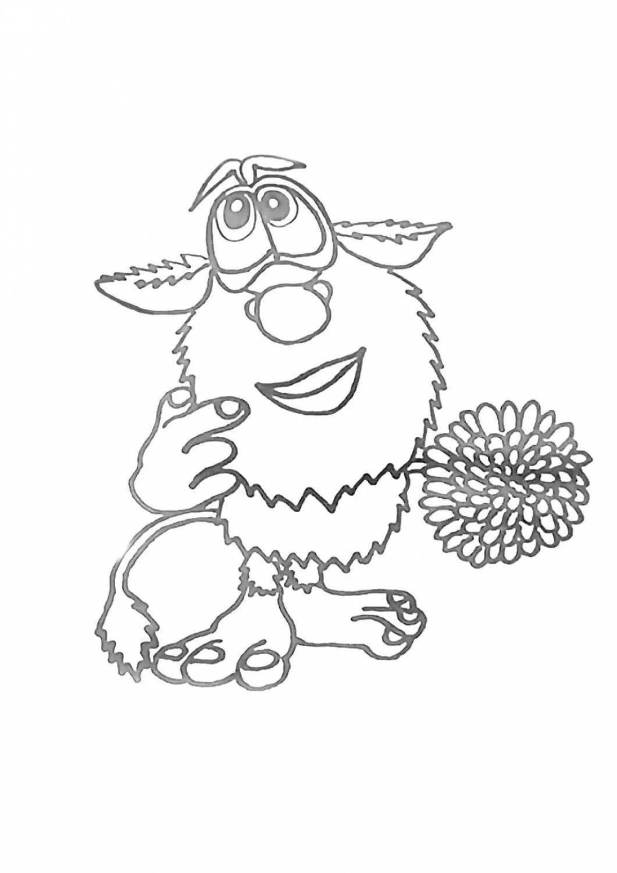 Bubba coloring page