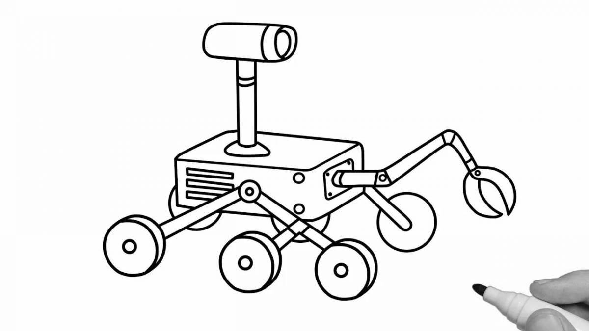 Яркая раскраска page rover