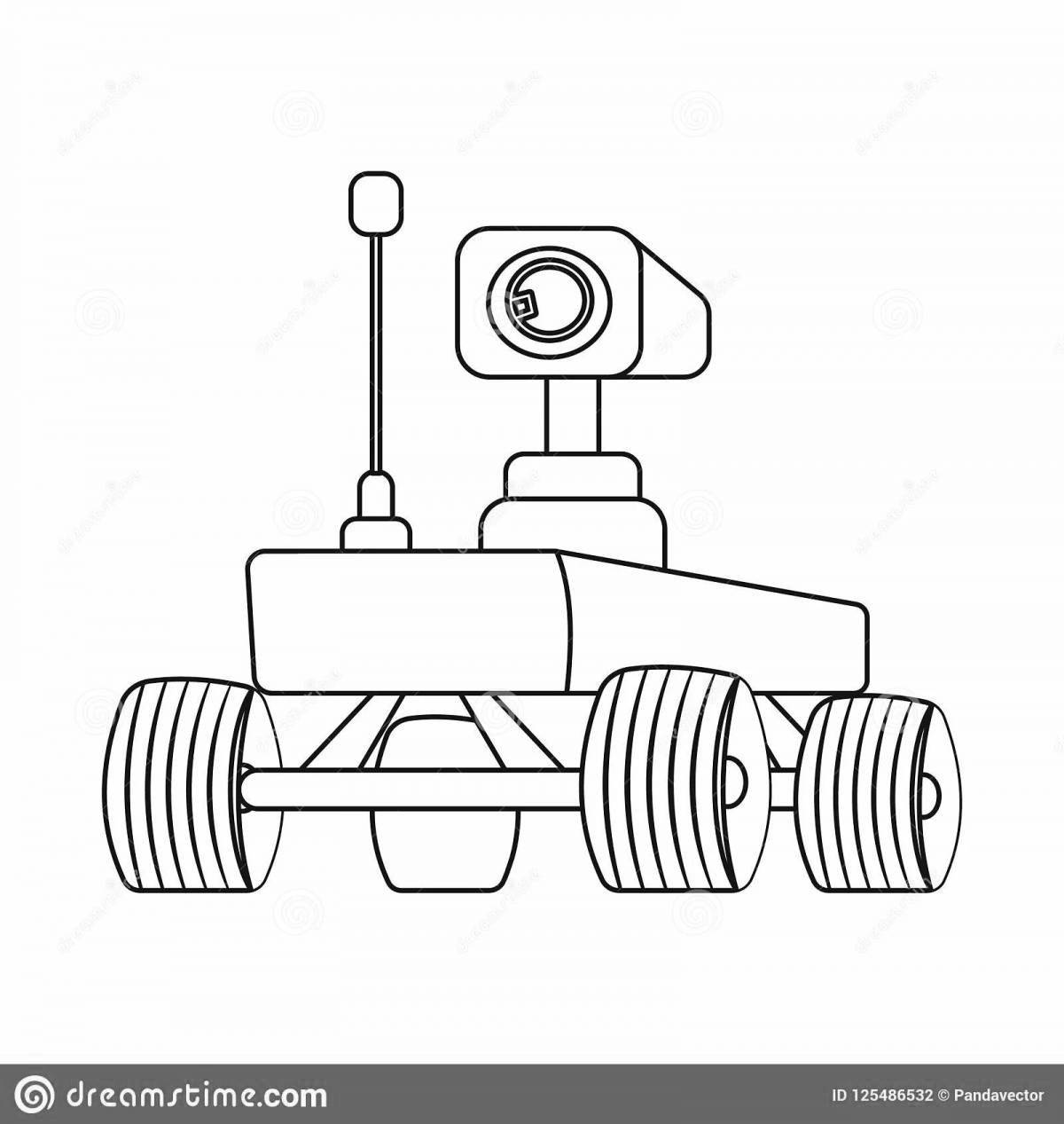 Праздничная раскраска page rover
