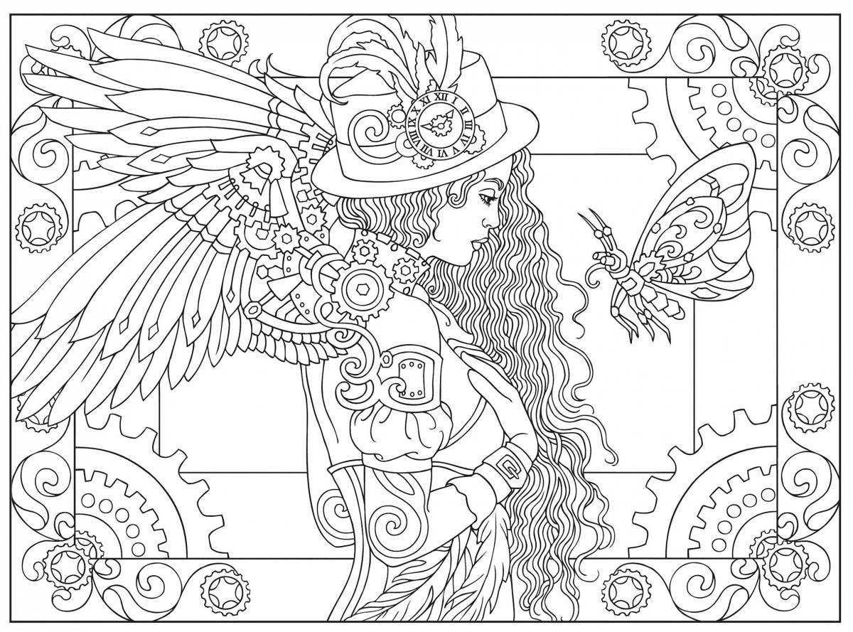 Colorful fun coloring book collection